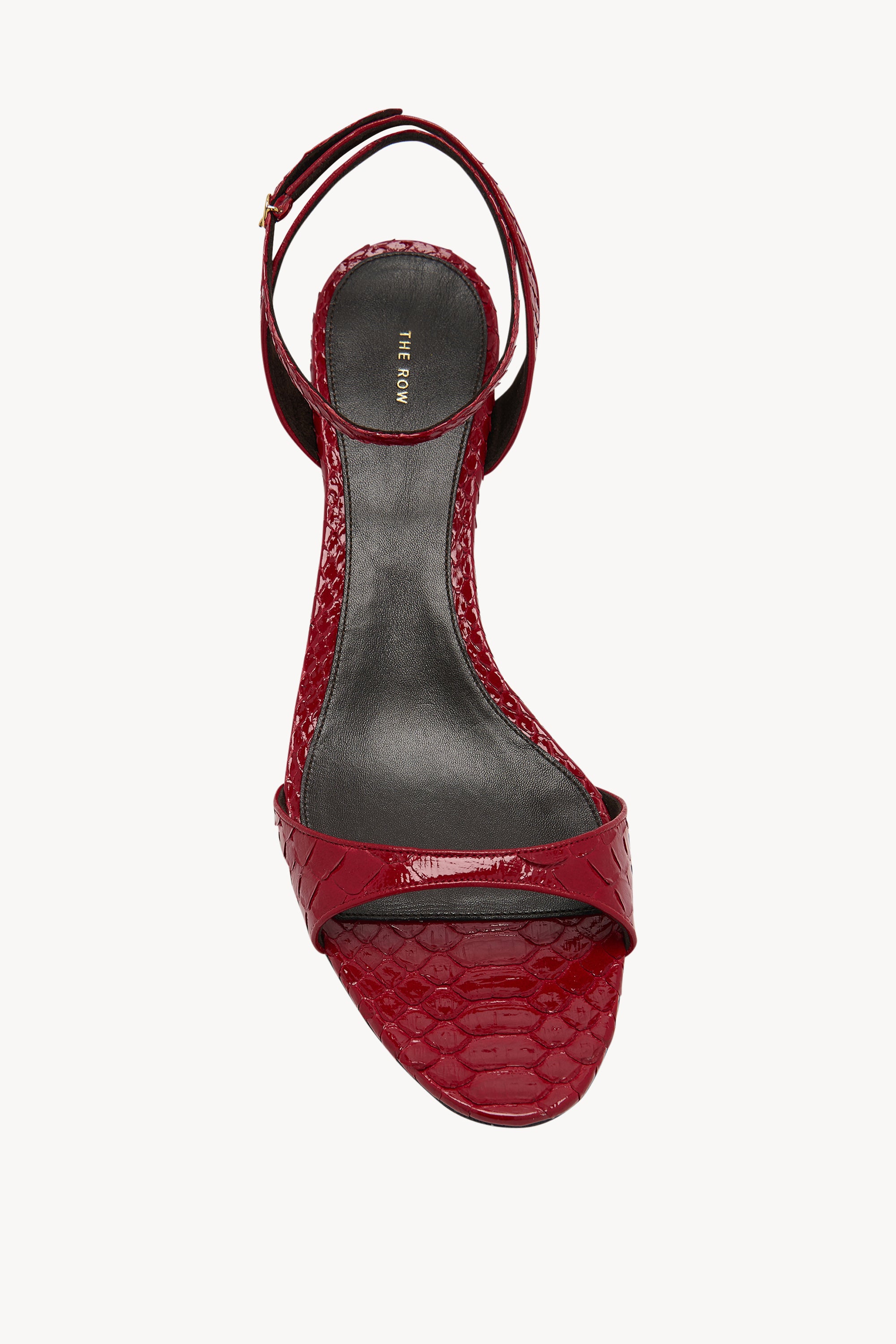 Vika Ankle Strap Kitten Heel in Python、mySite、aoinhome