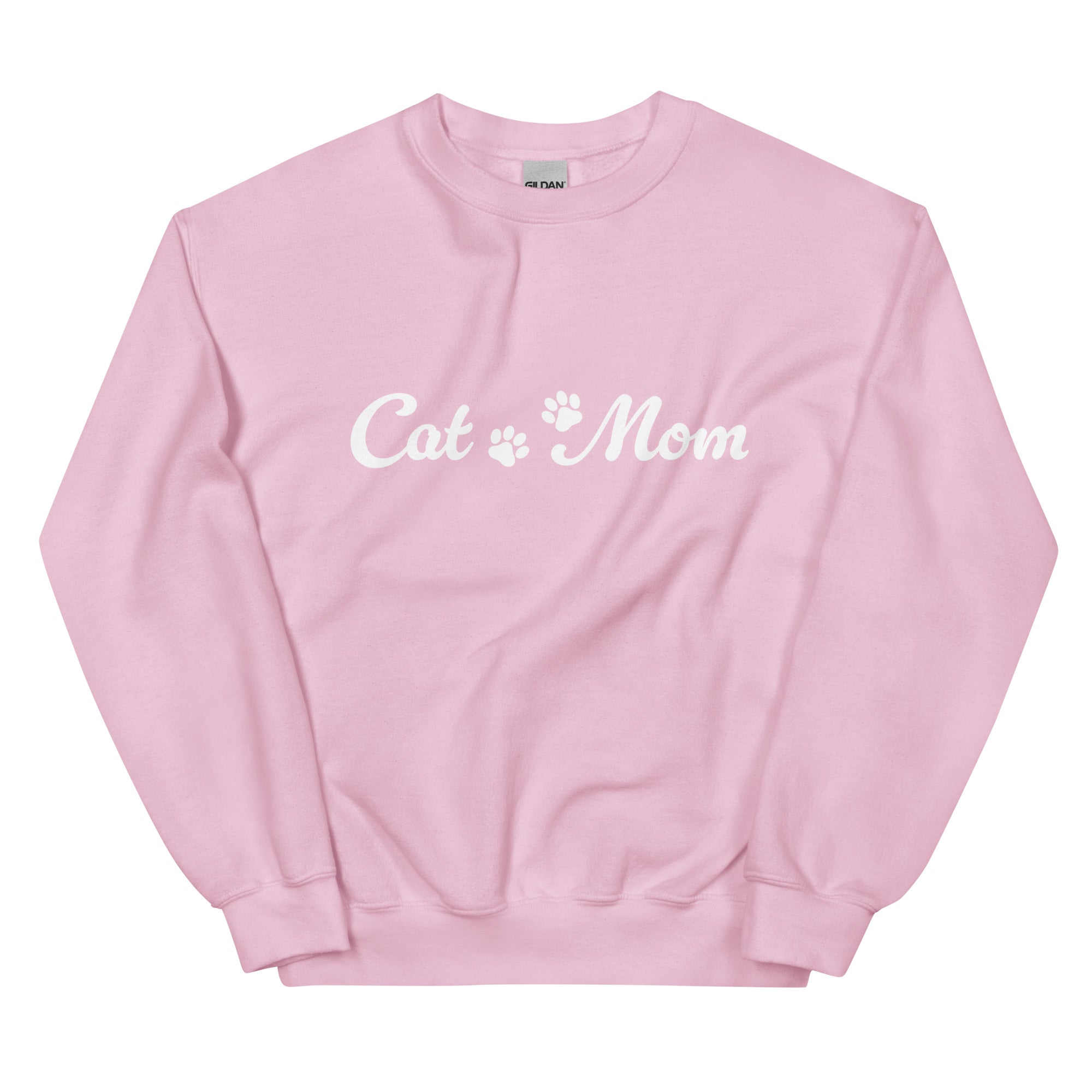 Paw Print Cat Mom Crewneck Sweatshirt、mySite、camillekostekn