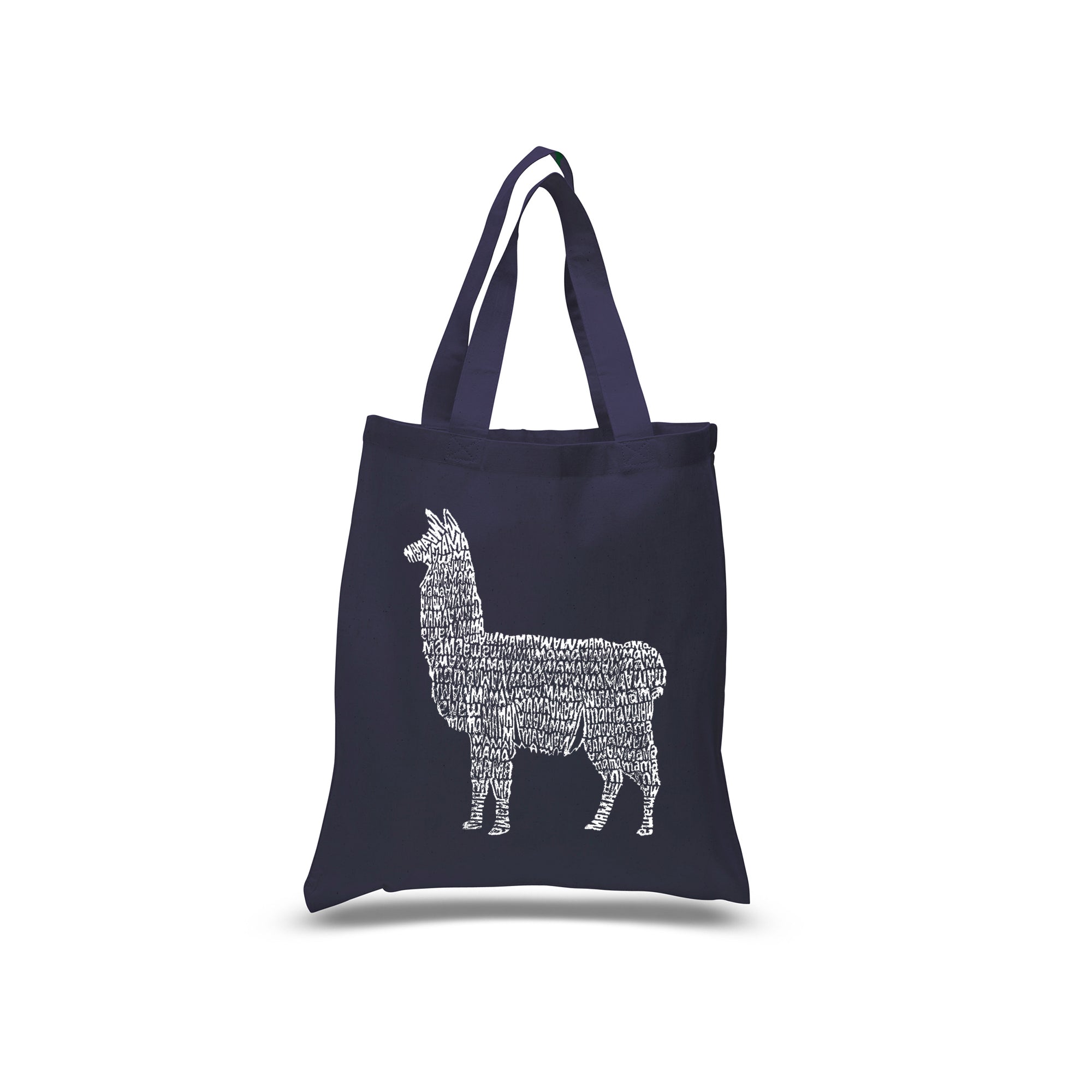 Llama Mama - Small Word Art Tote Bag、mySite、camillekostekn