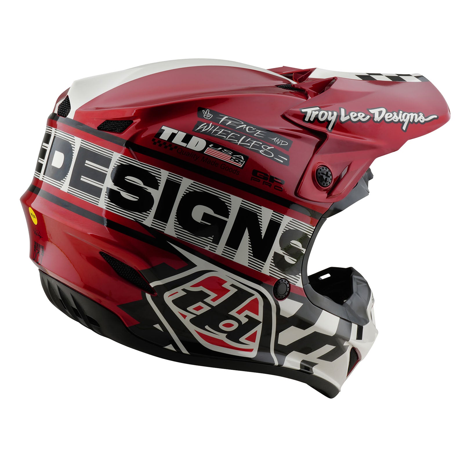Youth GP Pro Helmet Fifty-50 White / Red、mySite、dreamappss