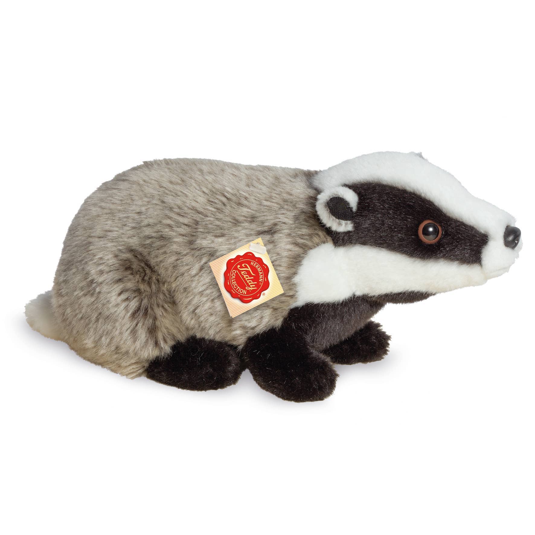 Realistic Plush Badger 30 cm - plush toy by Teddy Hermann、mySite、g9winljtr
