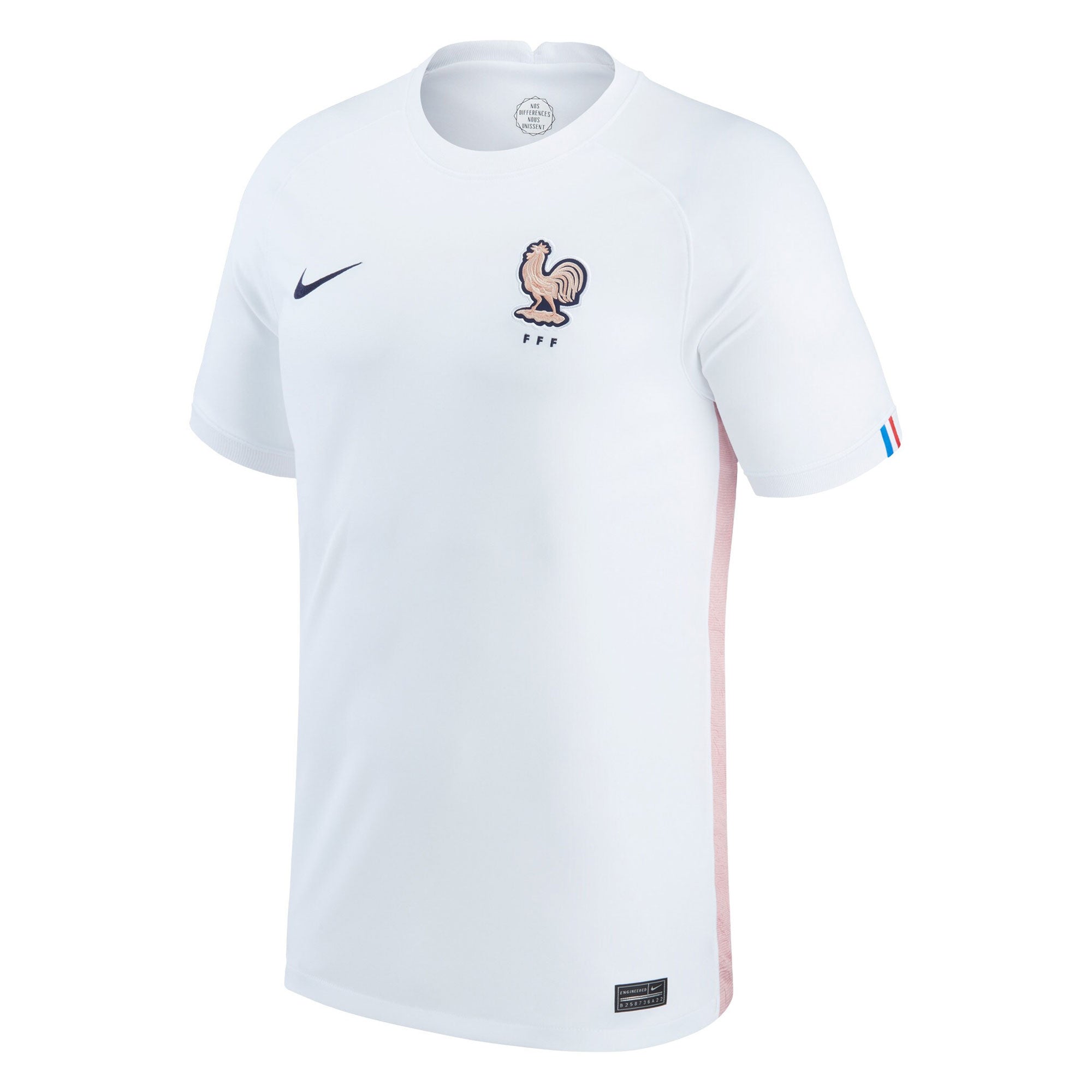 Nike Men's France 2022 Away Jersey White/Blackened Blue、mySite、bottomscart