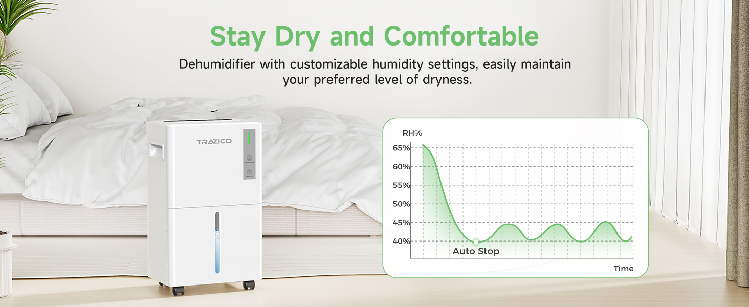 dehumidifier with Automatic Moisture Removal
