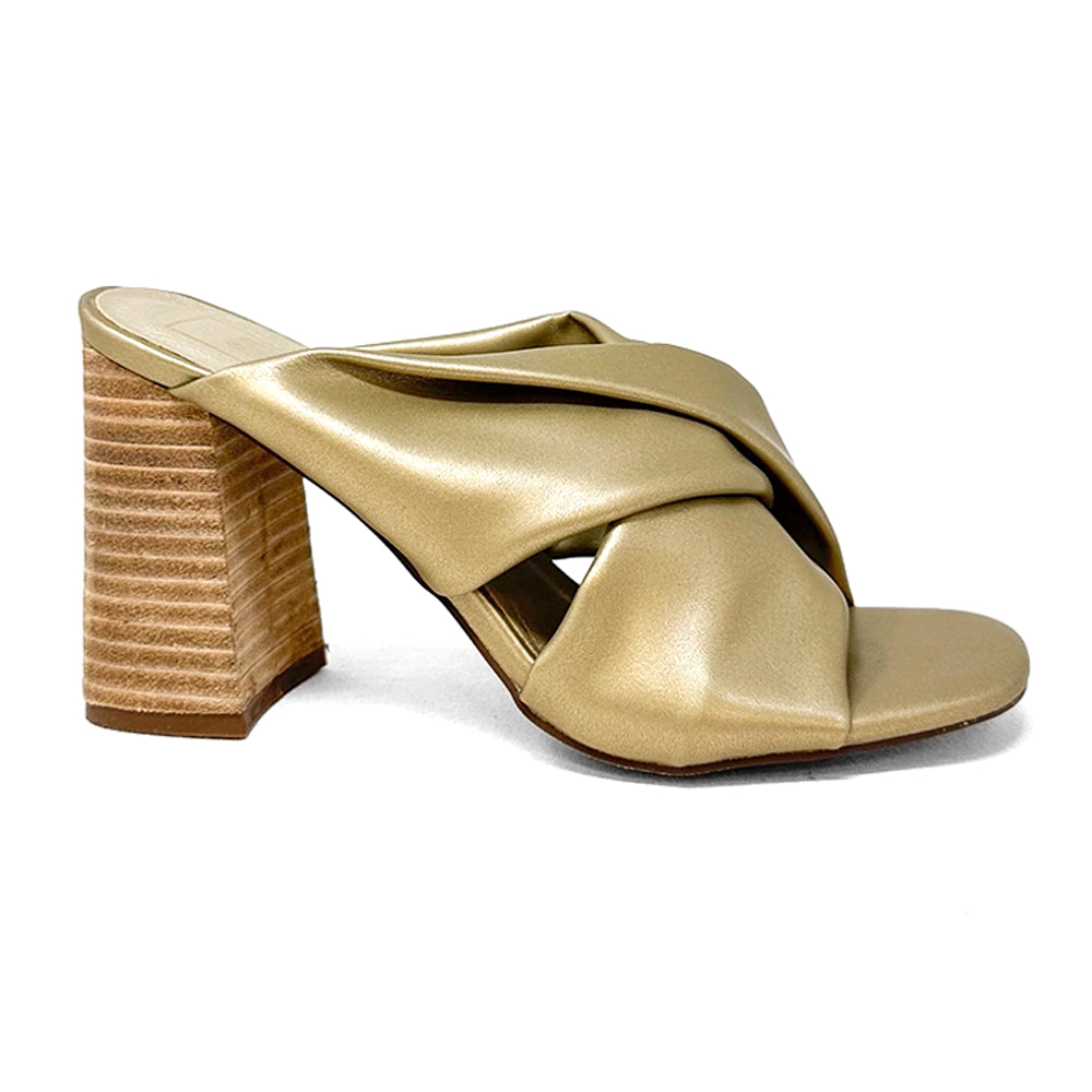 Fiji Metallic Block Heel Sandals、mySite、gtrtttuynbv