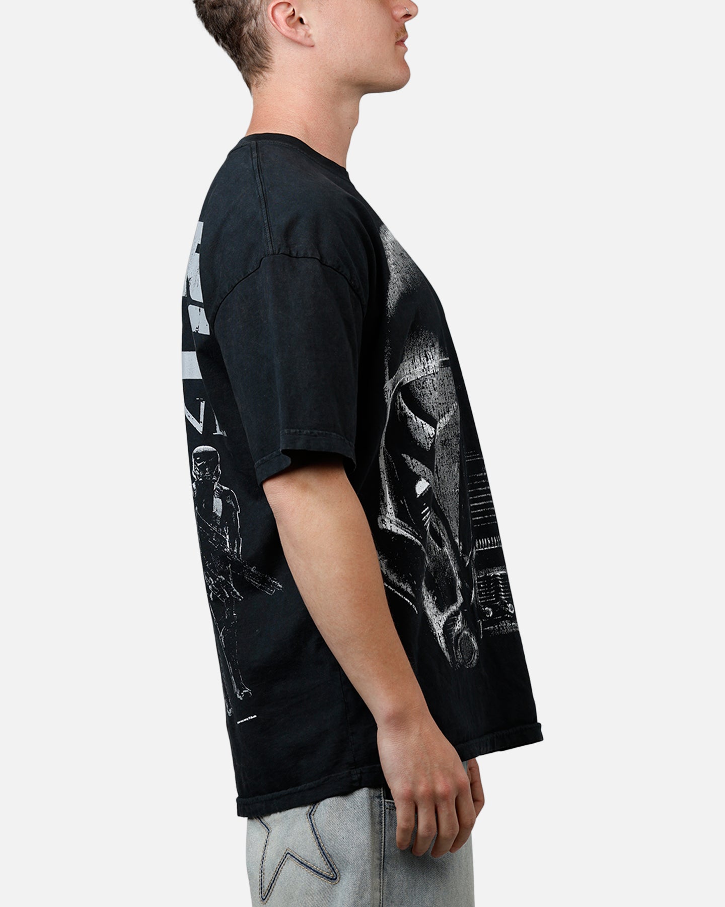 73 Studio Star Wars Death Trooper Vintage T-Shirt Black、mySite、zt4zffjzw