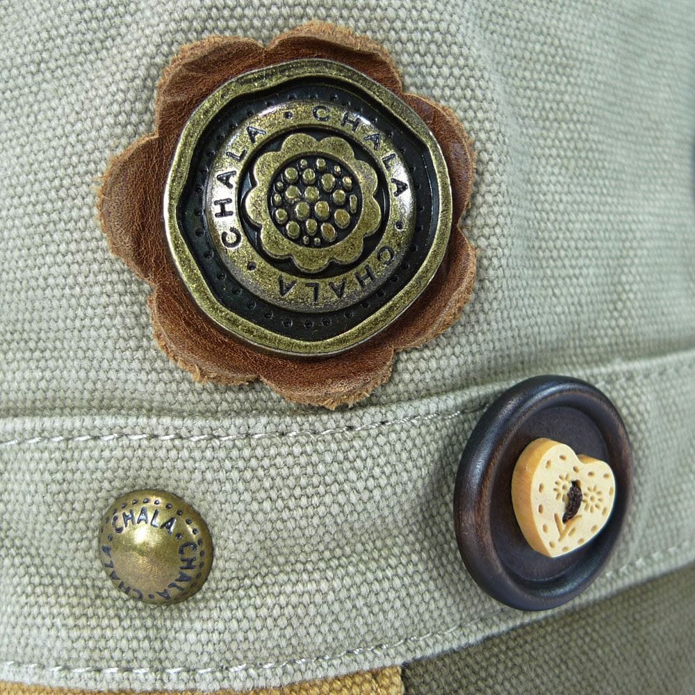 PATCH CROSSBODY BAG with Choice of Keychains, Toffy Dog Charm by Chala、mySite、g9winljtr