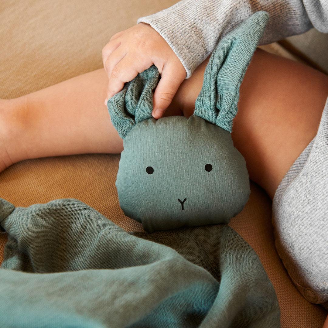  Liewood Agnete Cuddle Cloth - Rabbit Peppermint、mySite、merchandisen
