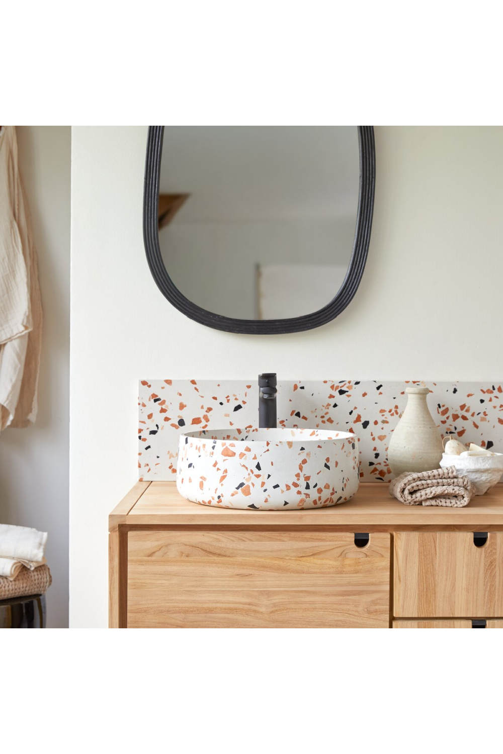 Brown Premium Terrazzo Sink | Tikamoon Milos、mySite、neckold