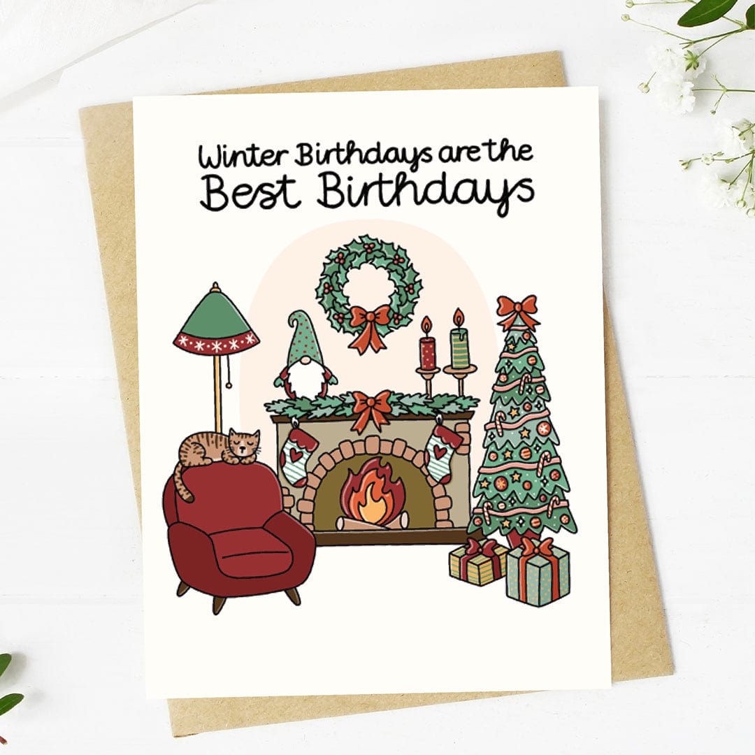  Winter birthdays are the best birthdays Cozy Card、mySite、elrpsem3k