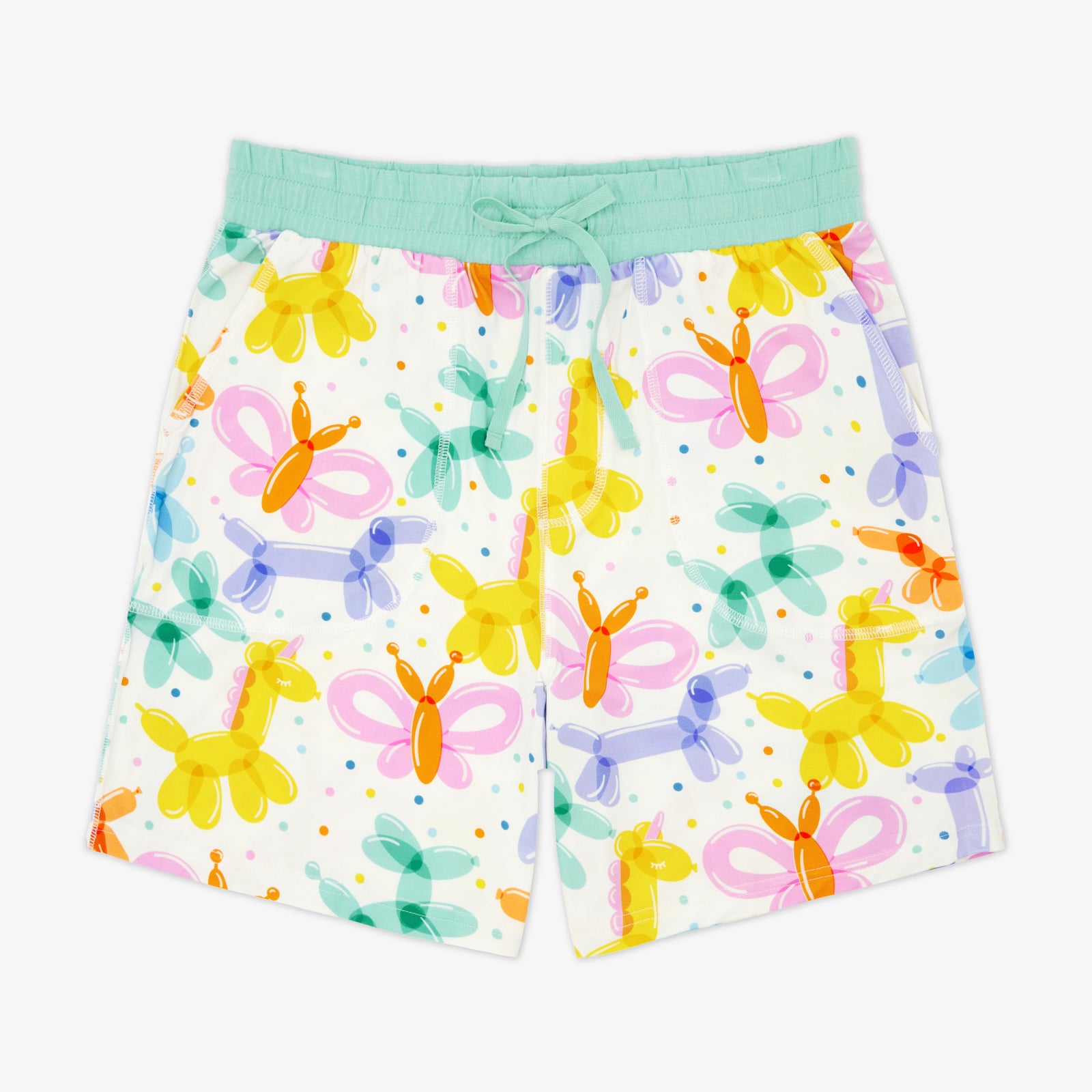 Balloon Bash Men's Pajama Shorts、mySite、g9winljtr