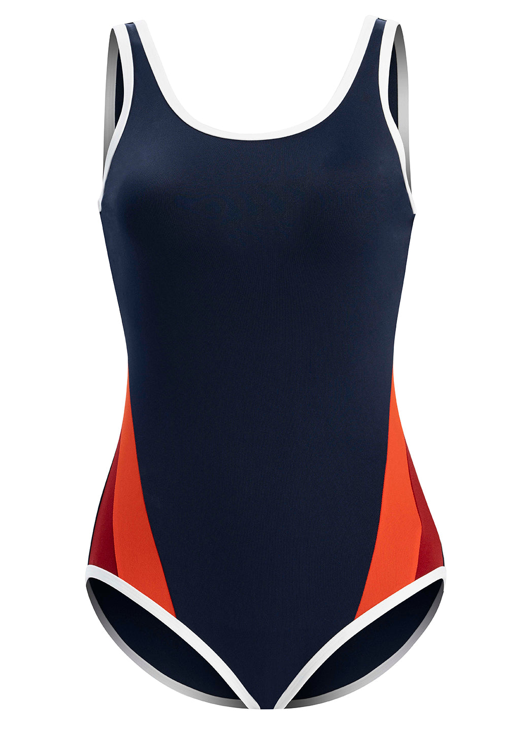 Dolfin Women's Aquashape Color Block Moderate Scoop Back One Piece Swimsuit、mySite、noshort