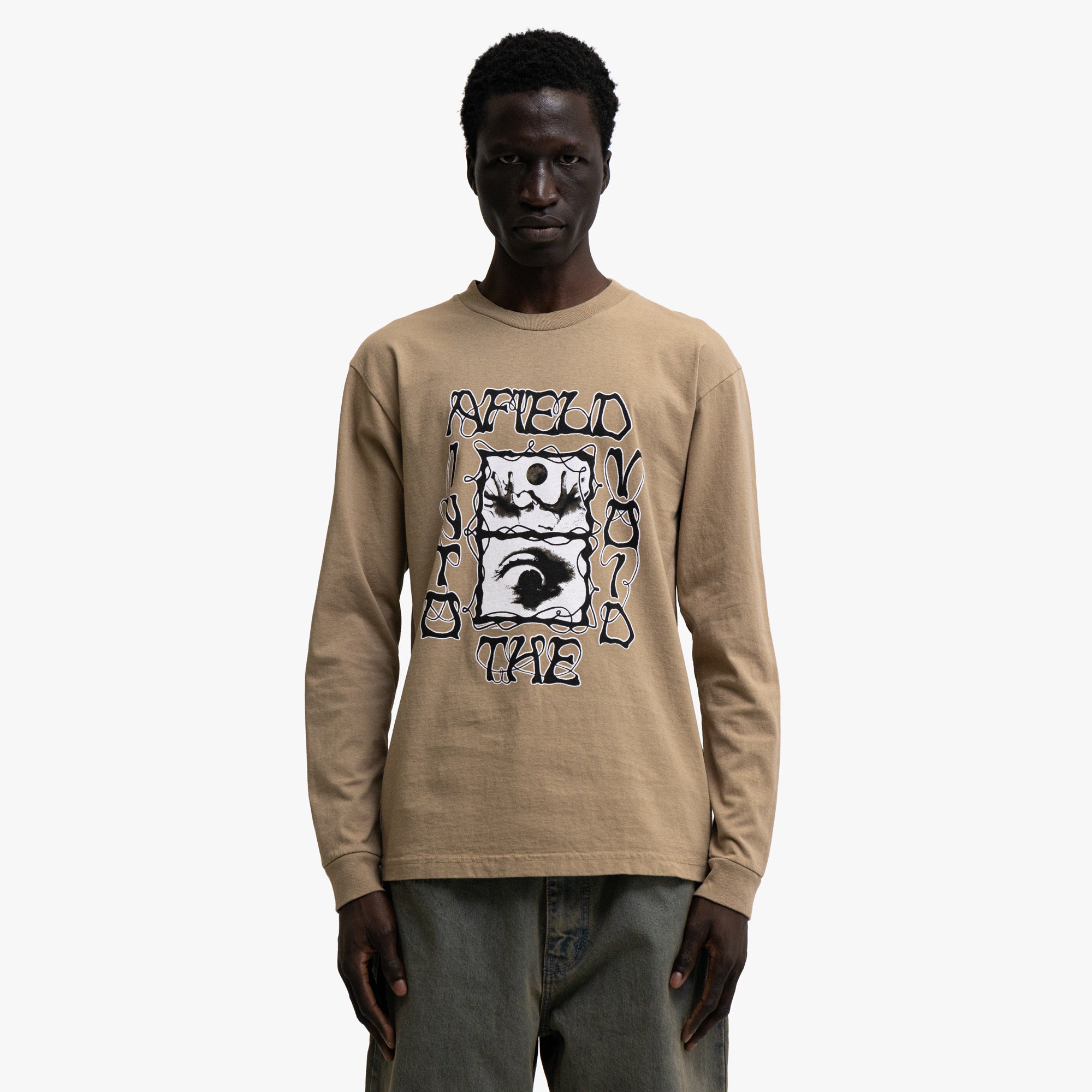  Afield Out Void Longsleeve Brown、mySite、merchandisen