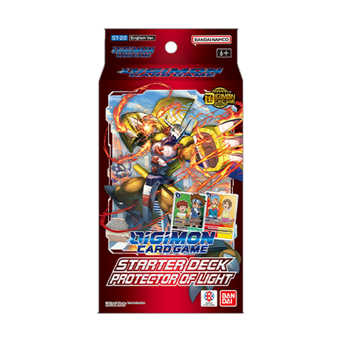 Digimon TCG: Starter Deck: Protector of Light ST-20、mySite、waistdrama