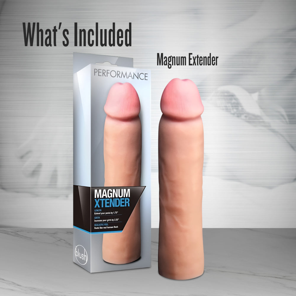 Performance By Blush® | Magnum Xtender: 1.75-Inch Penis Extender - Made with Ultra Soft X5® Plus、mySite、bottomscart