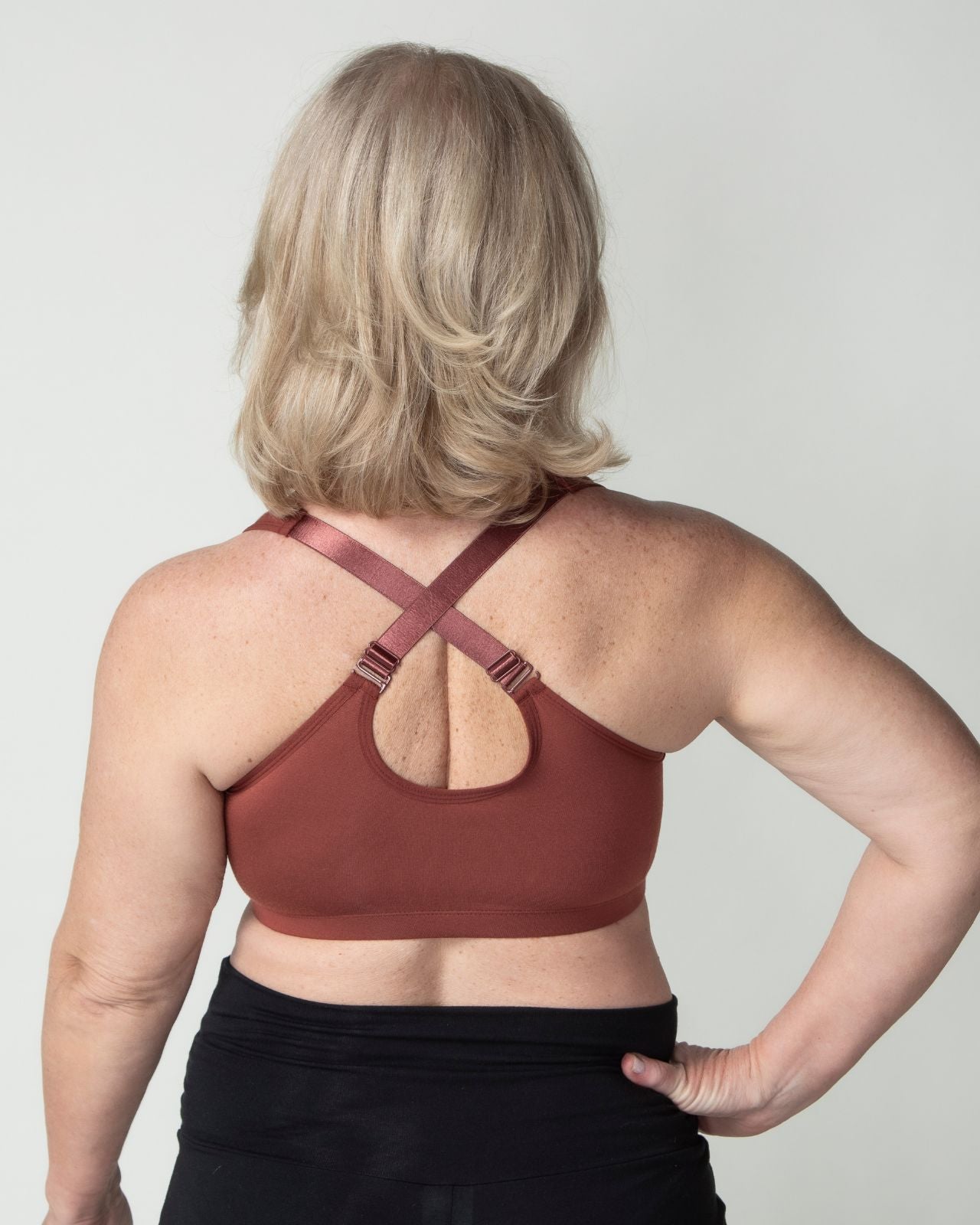 Rora Pocketed Front Closure Bra、mySite、bengalsvssteelers