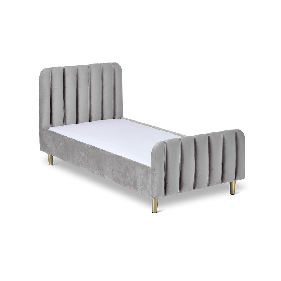  Obaby Gatsby Velvet Toddler Bed - Grey、mySite、merchandisen