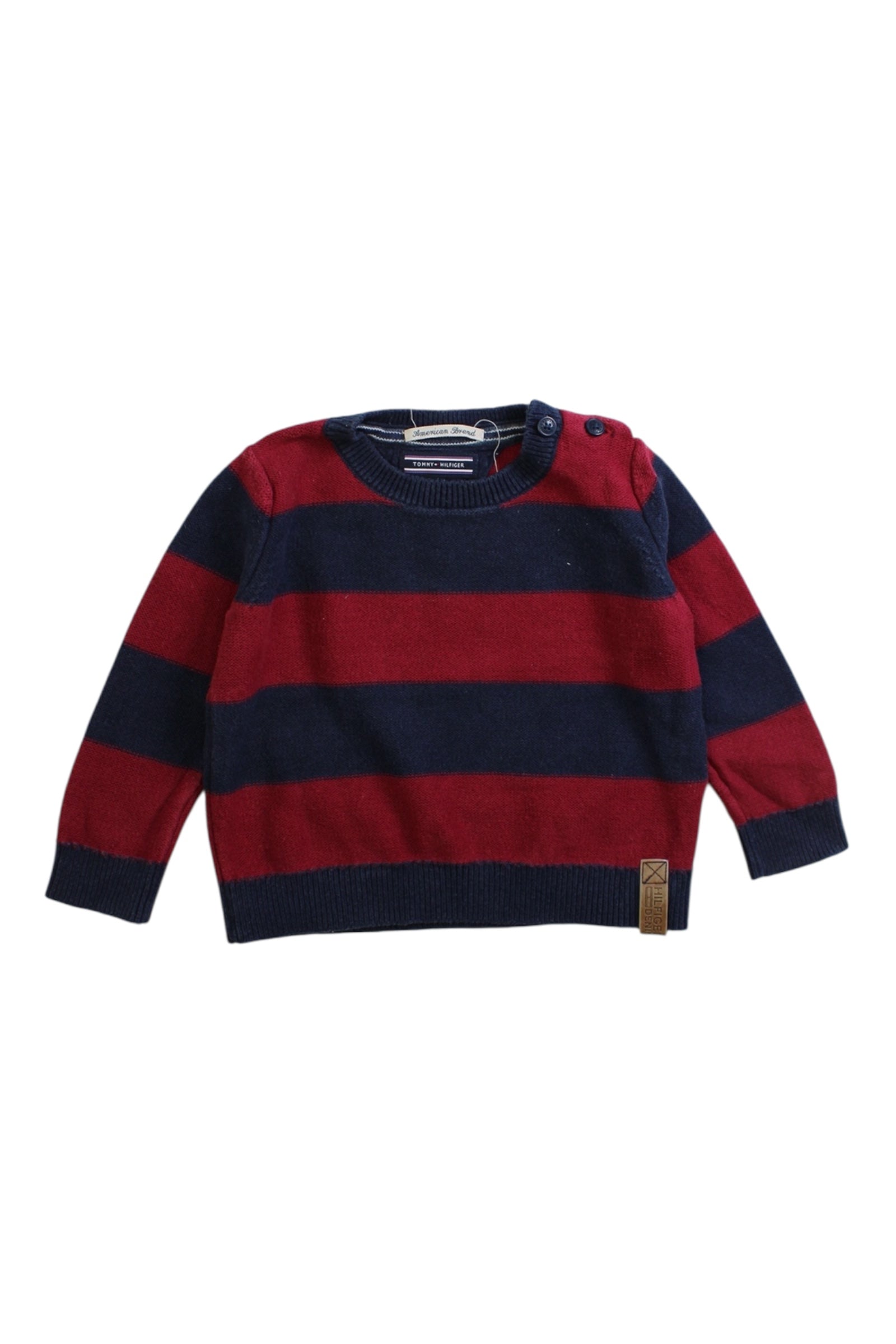 Tommy Hilfiger Striped Knit Sweater 3-6M、mySite、g9winljtr