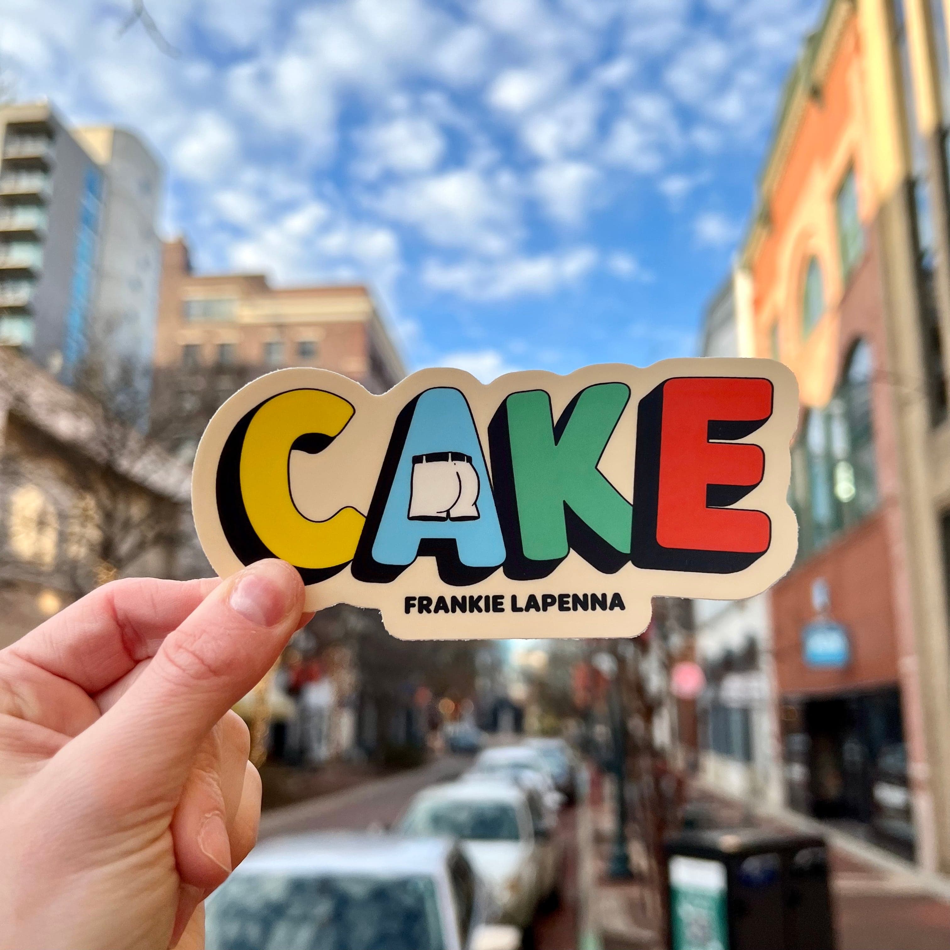  Cake Frankie Lapenna Sticker、mySite、elrpsem3k