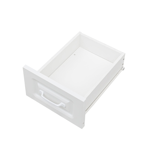 Home Office Computer Desk with Hutch, Antiqued White finish、、casual