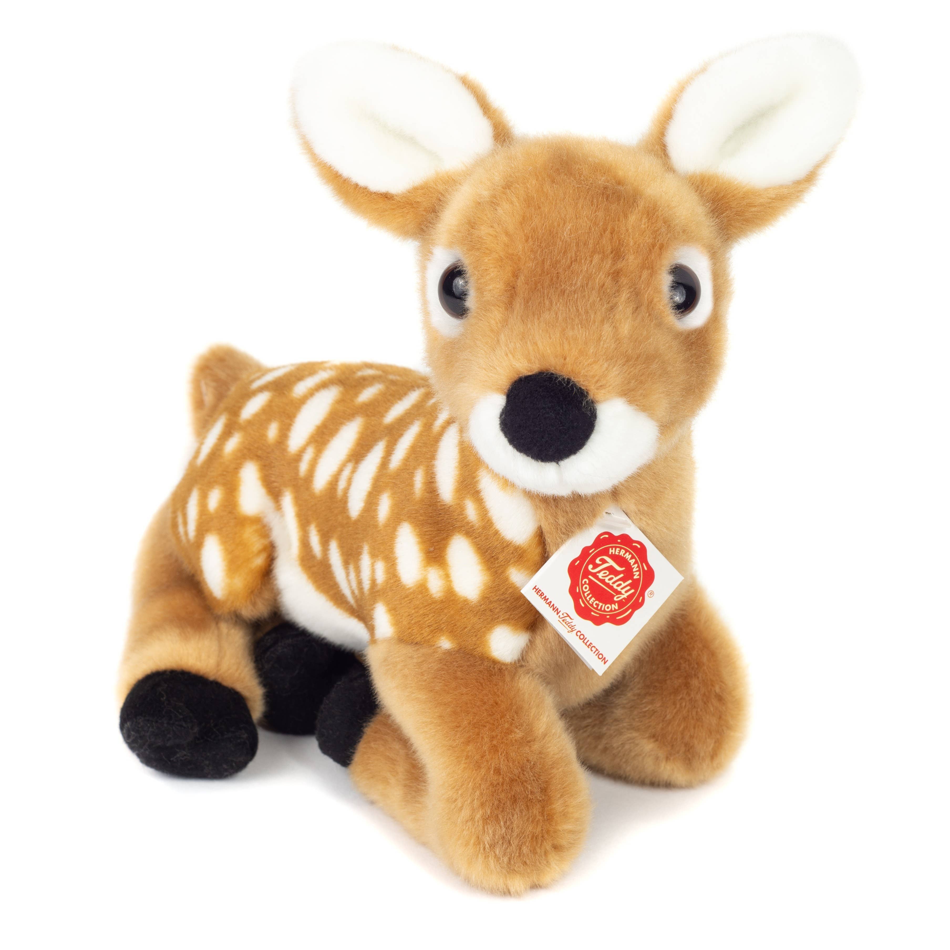 Realistic Plush Fawns-Standing or Lying Eco-friendly plush toys by Teddy Hermann、mySite、g9winljtr