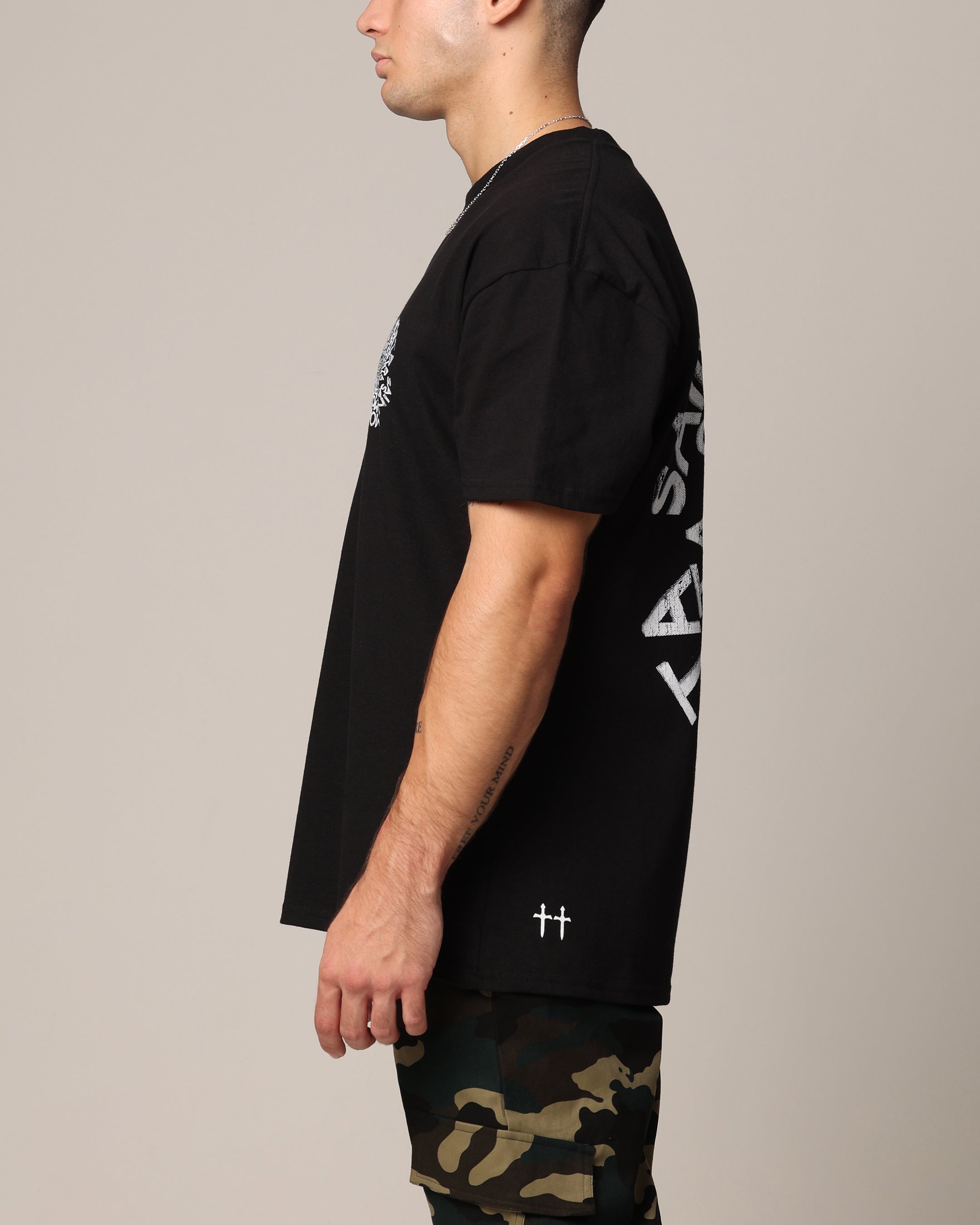Saint Morta Vortex T-Shirt Black、mySite、zt4zffjzw