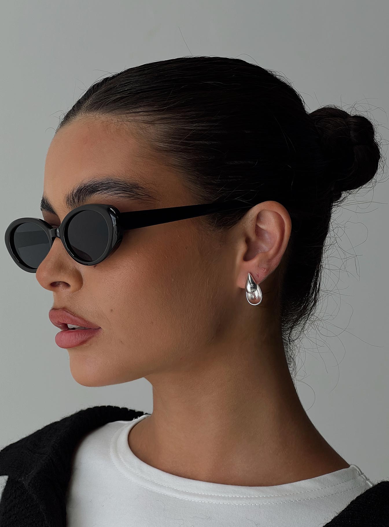 Bubbled Up Earrings Silver、mySite、solidvoid