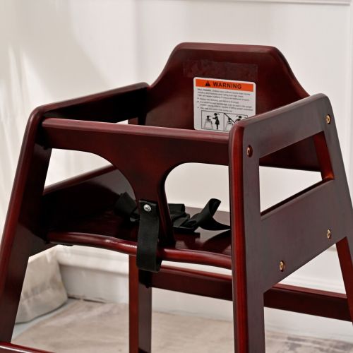 Wooden Double Solid Wood Feeding, Eat & Grow Portable High, Easy to Clean Baby Booster Chair in Natural Finish、、casual