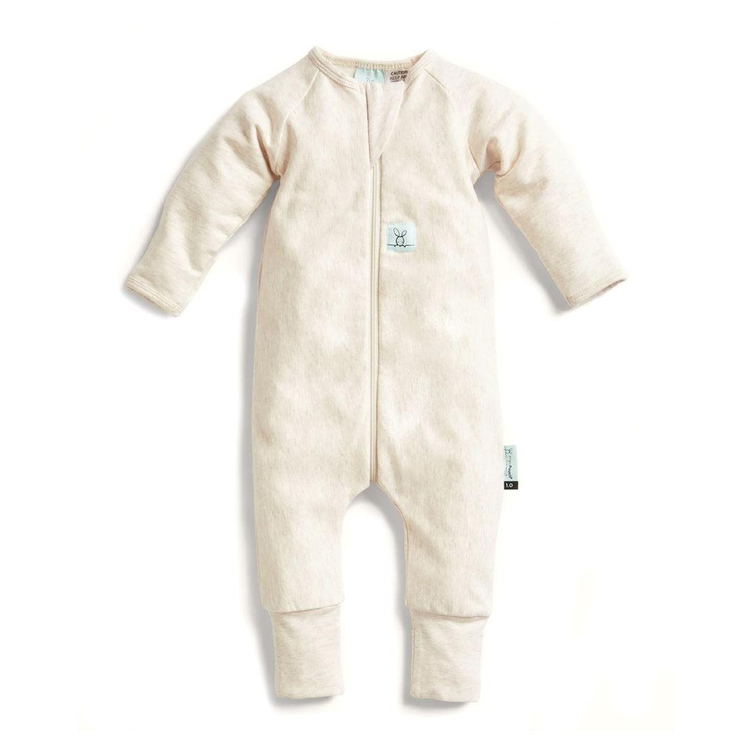  ergoPouch Organic Layers Long Sleeve Babygrow - Oatmeal - 1.0 TOG、mySite、merchandisen