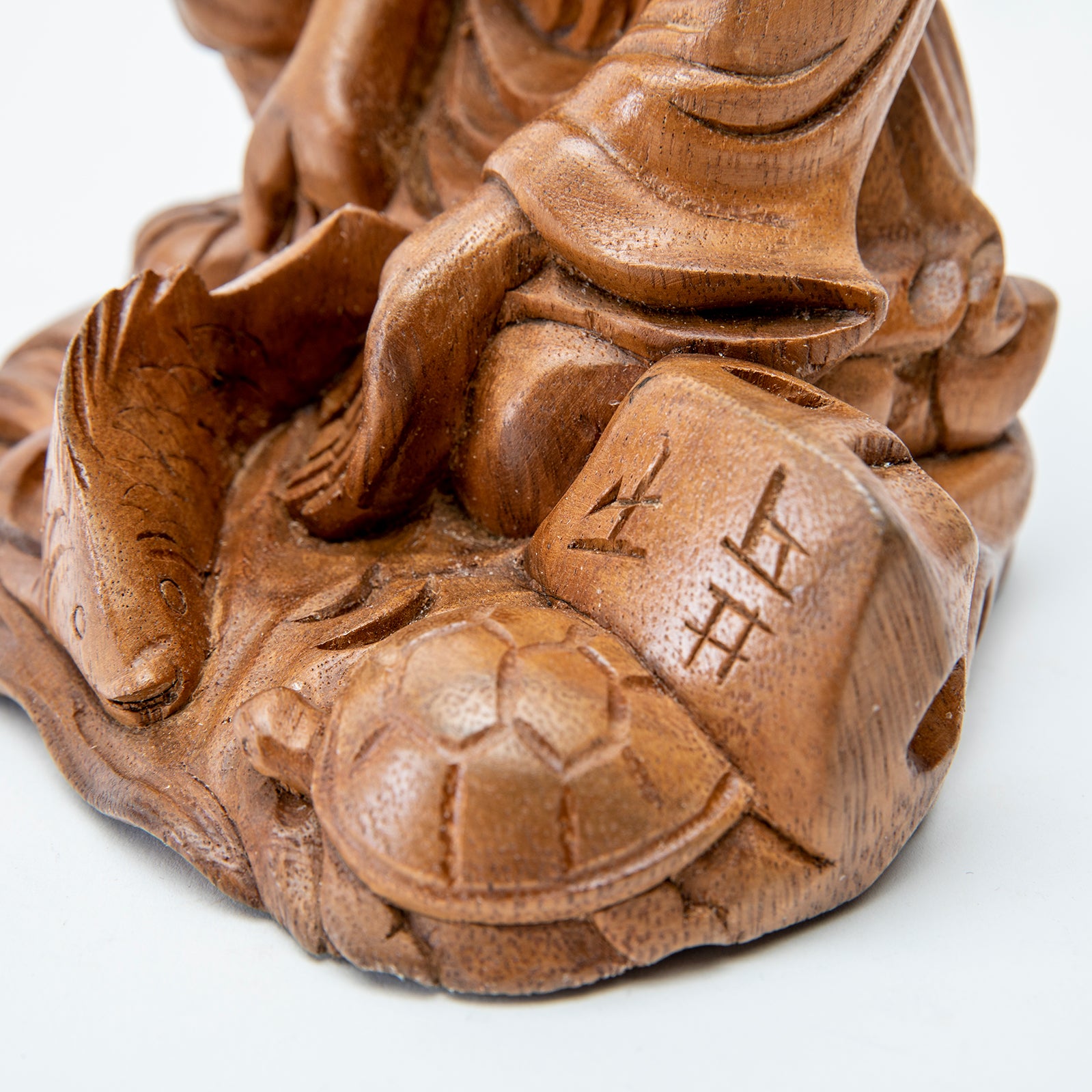 Wooden 'May All Beings Be Free' Statue、mySite、topwebapps