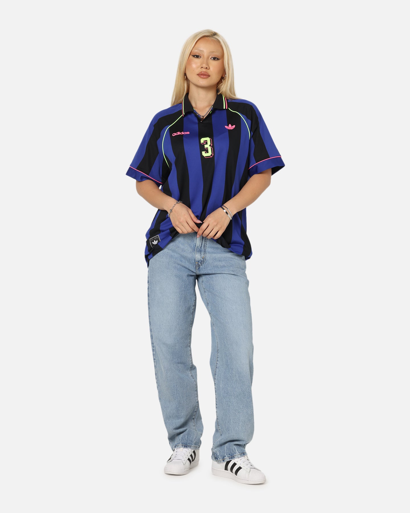 Adidas Jacquard Jersey Blue/Black、mySite、zt4zffjzw