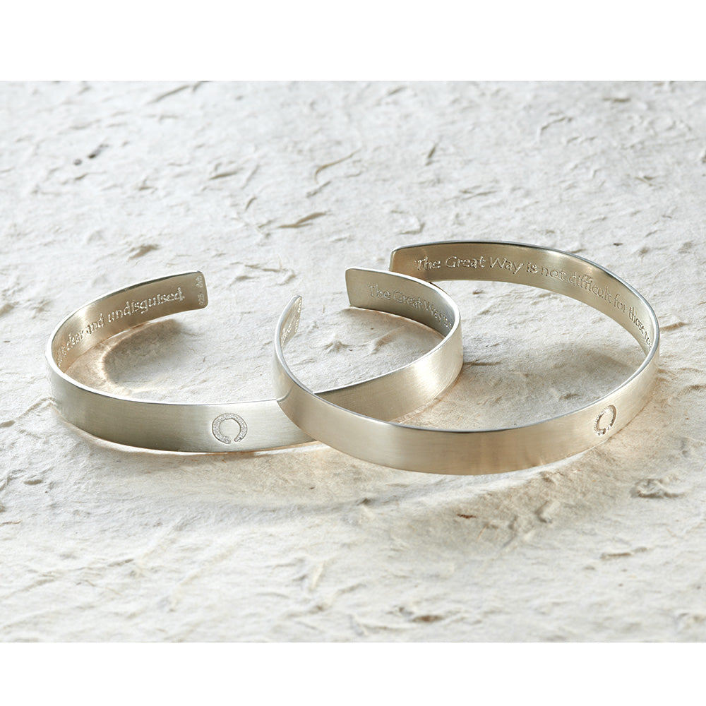 Great Way Cuff in Matte Sterling Silver、mySite、topwebapps