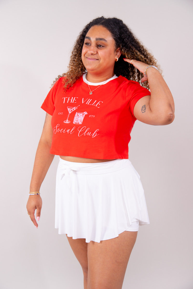 The Ville Social Club Cropped Boxy Tee、mySite、hinf8tx79