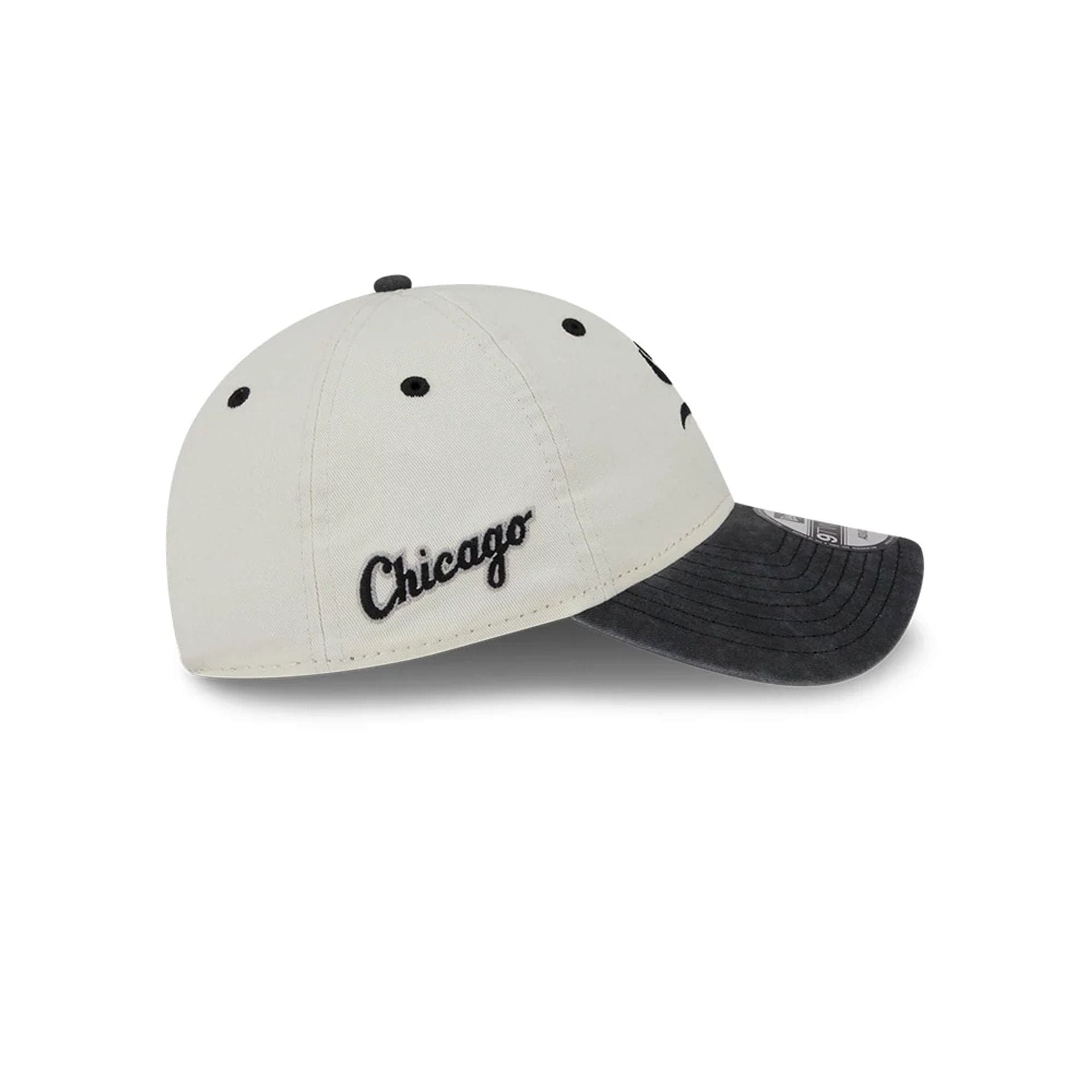 Chicago White Sox Classic Sidescript White 9TWENTY Adjustable Cap、mySite、vikingsvslions