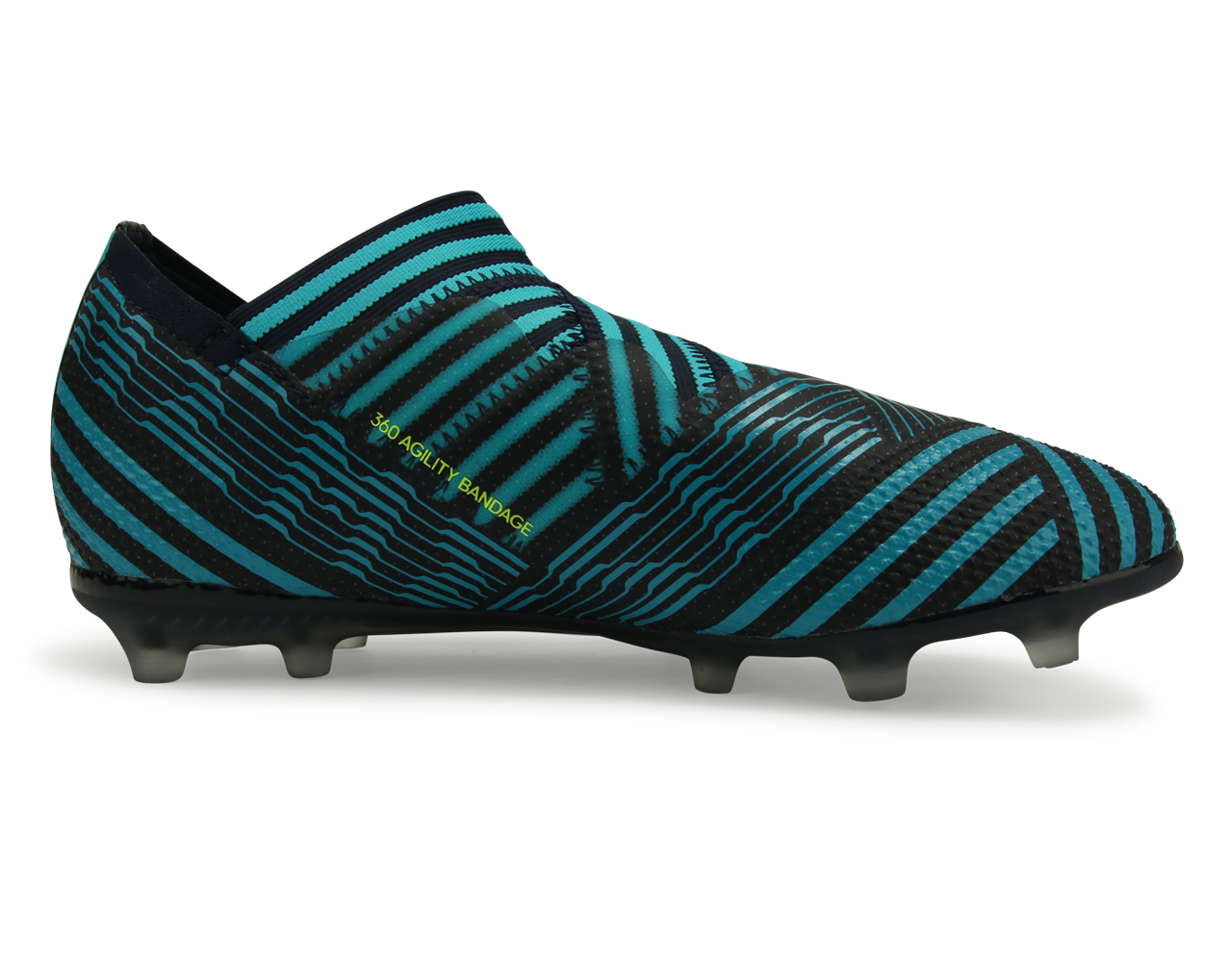 adidas Kids Nemeziz 17+ FG Legend Ink/Solar Yellow/Energy Blue、mySite、noshort