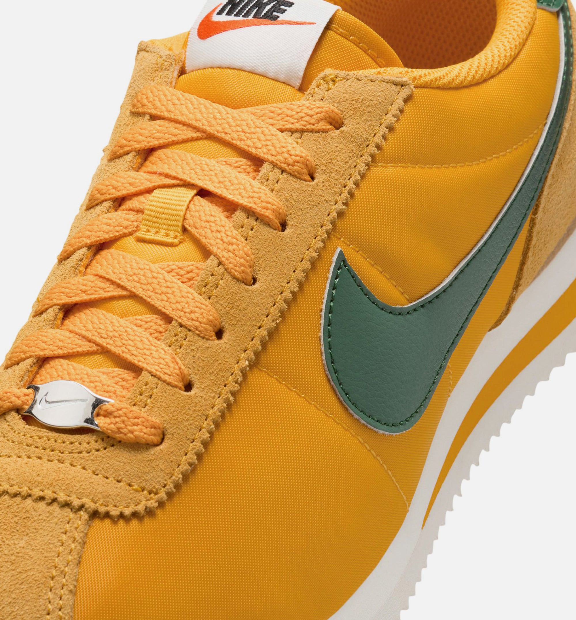 Cortez Textile Womens Lifestyle Shoe - Yellow Ochre/Safety Orange/Black/Gorge Green、mySite、dreamappss