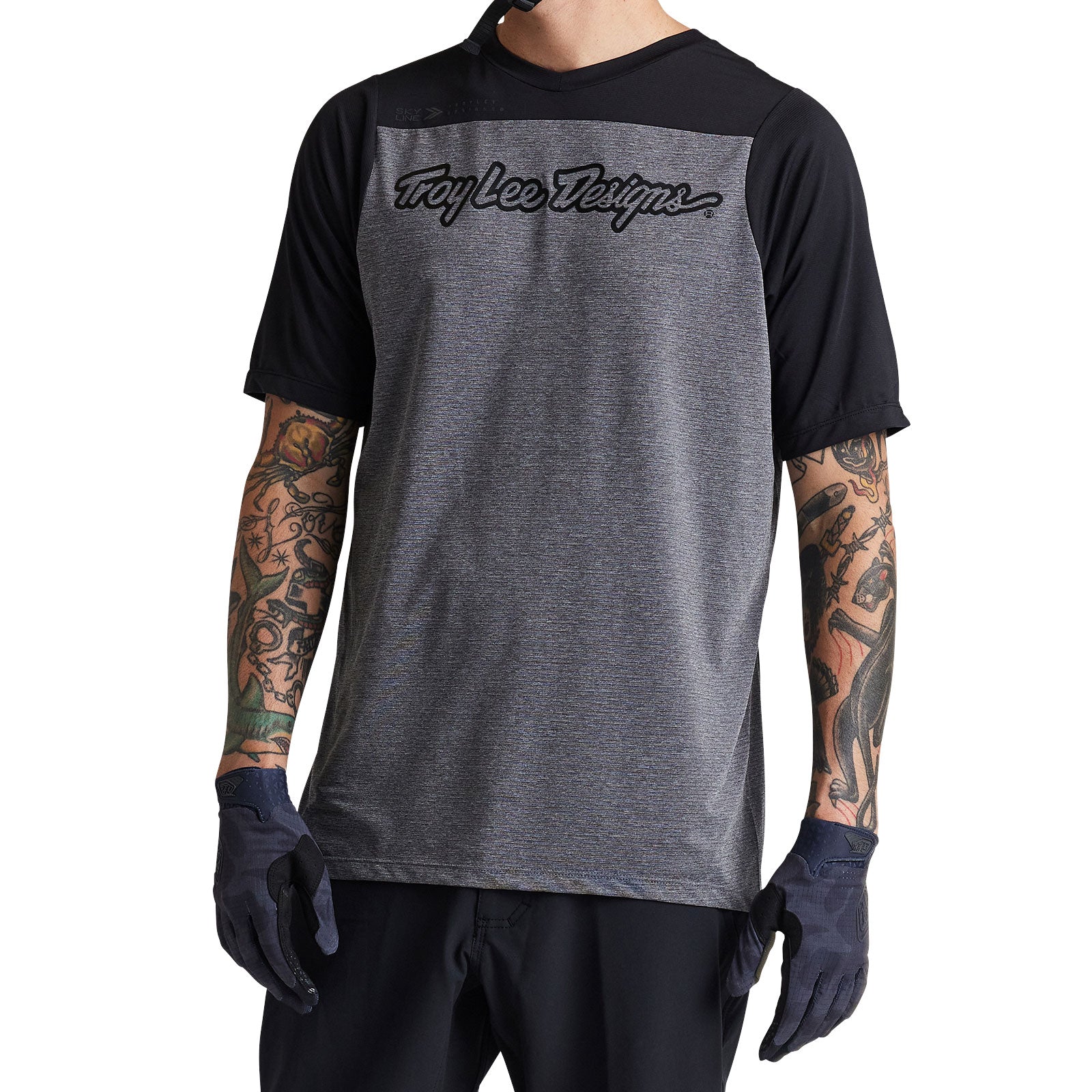 Skyline SS Jersey Signature Heather Gray / Black、mySite、dreamappss