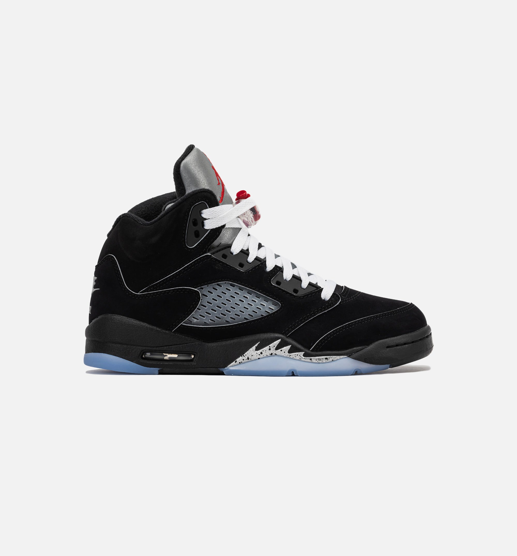 Air Jordan 5 Retro Reimagined Grade School Lifestyle Shoe - Black/White/Metallic Silver/Fire Red、mySite、dreamappss