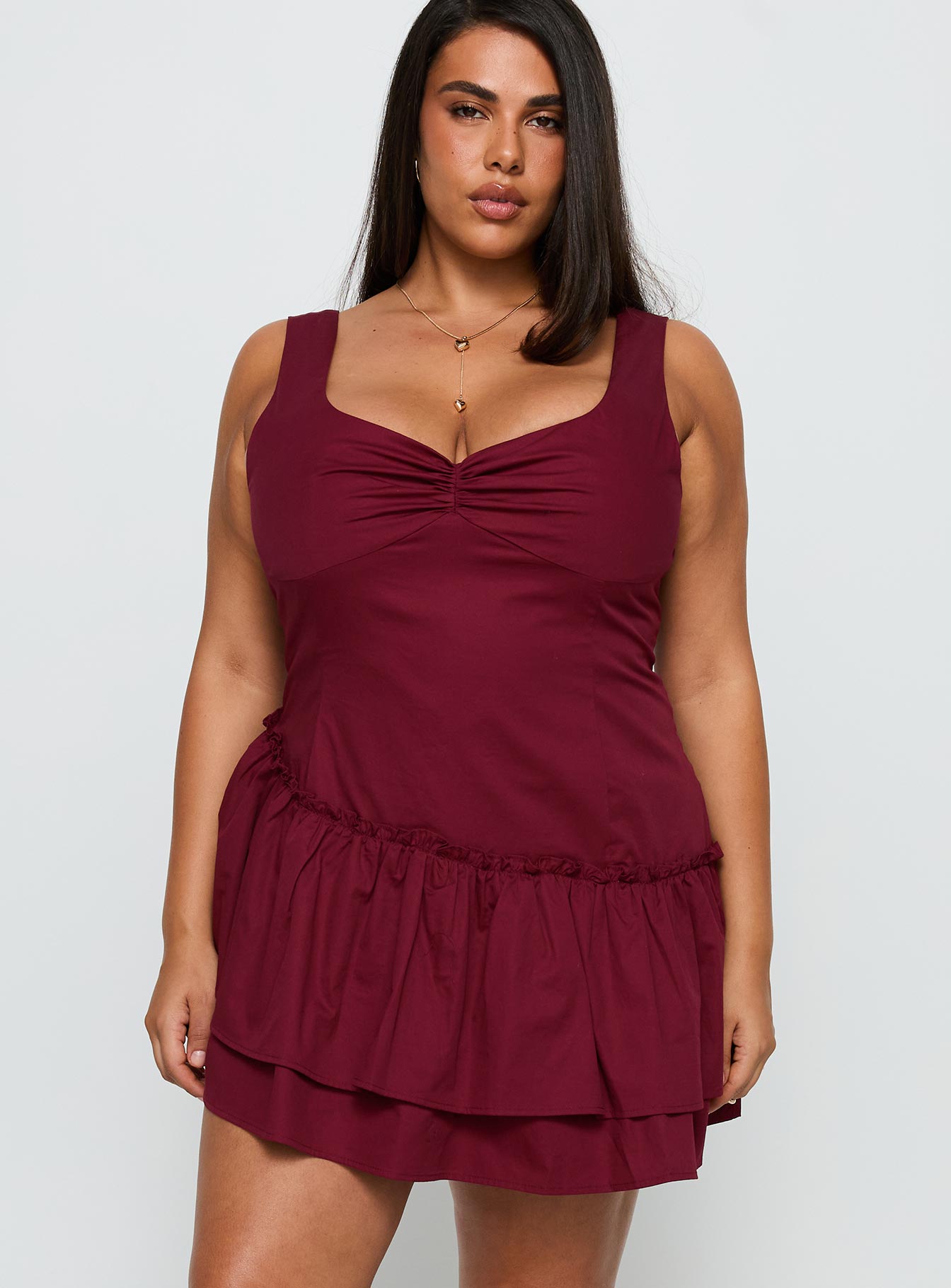 Shantelle Romper Burgundy Curve、mySite、solidvoid