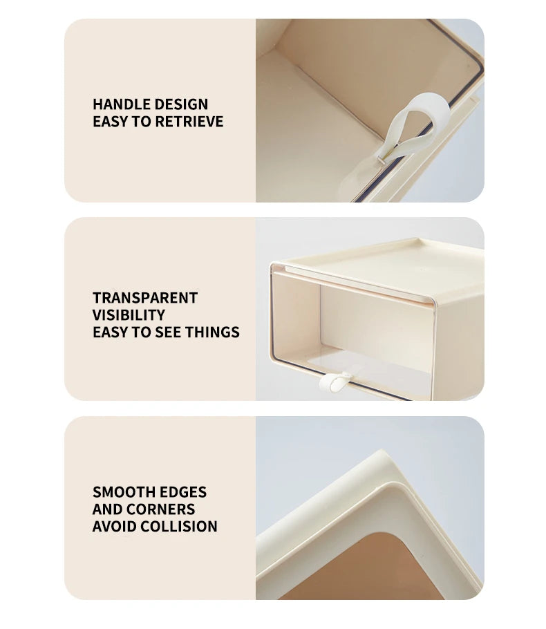  Stackable Drawer-Style Display Box for Collectibles & Mini Figures、mySite、greenlandpopulation