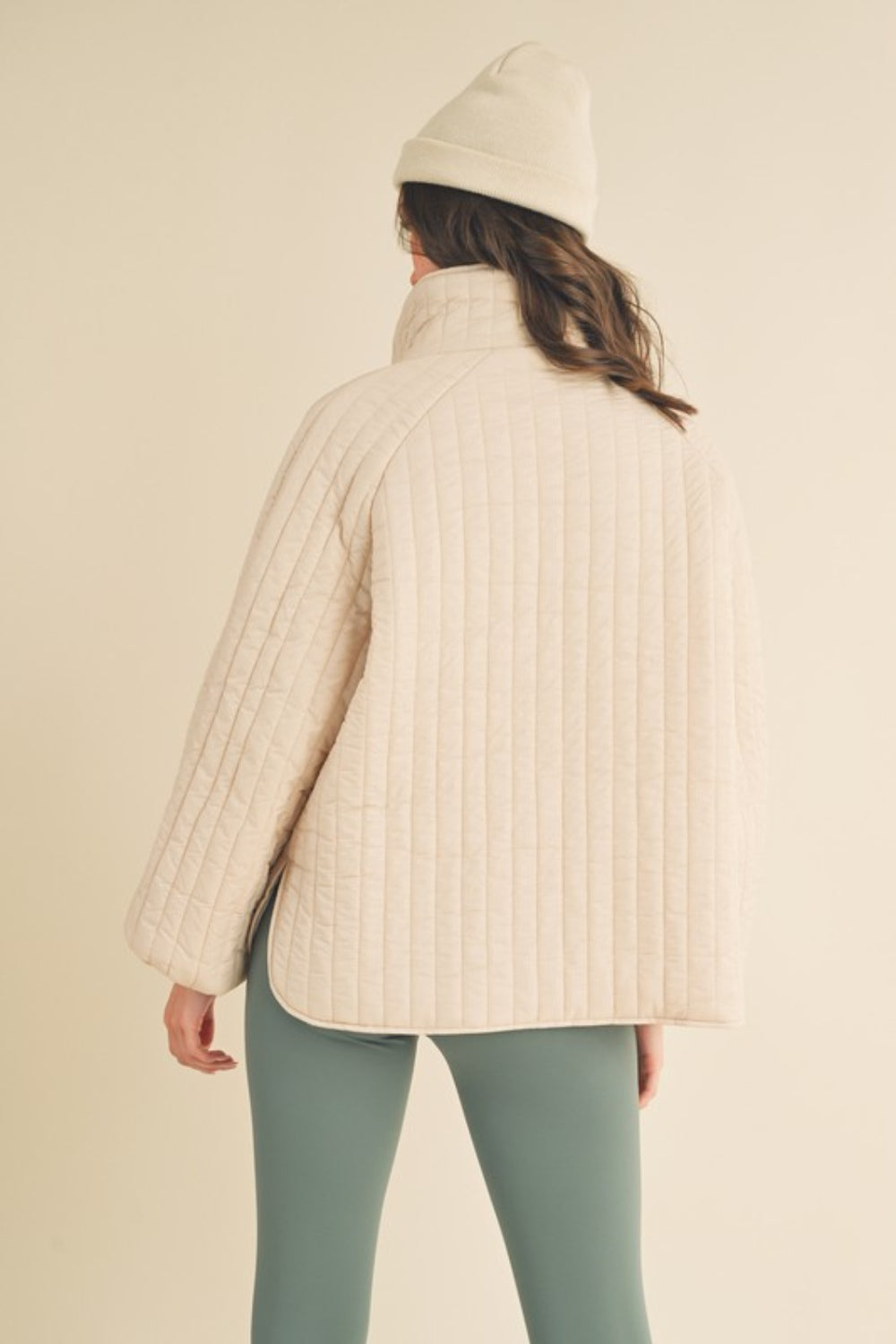  Kimberly C Classic Silhouette Quilted Snap Down Jacket、mySite、justintrudeaud