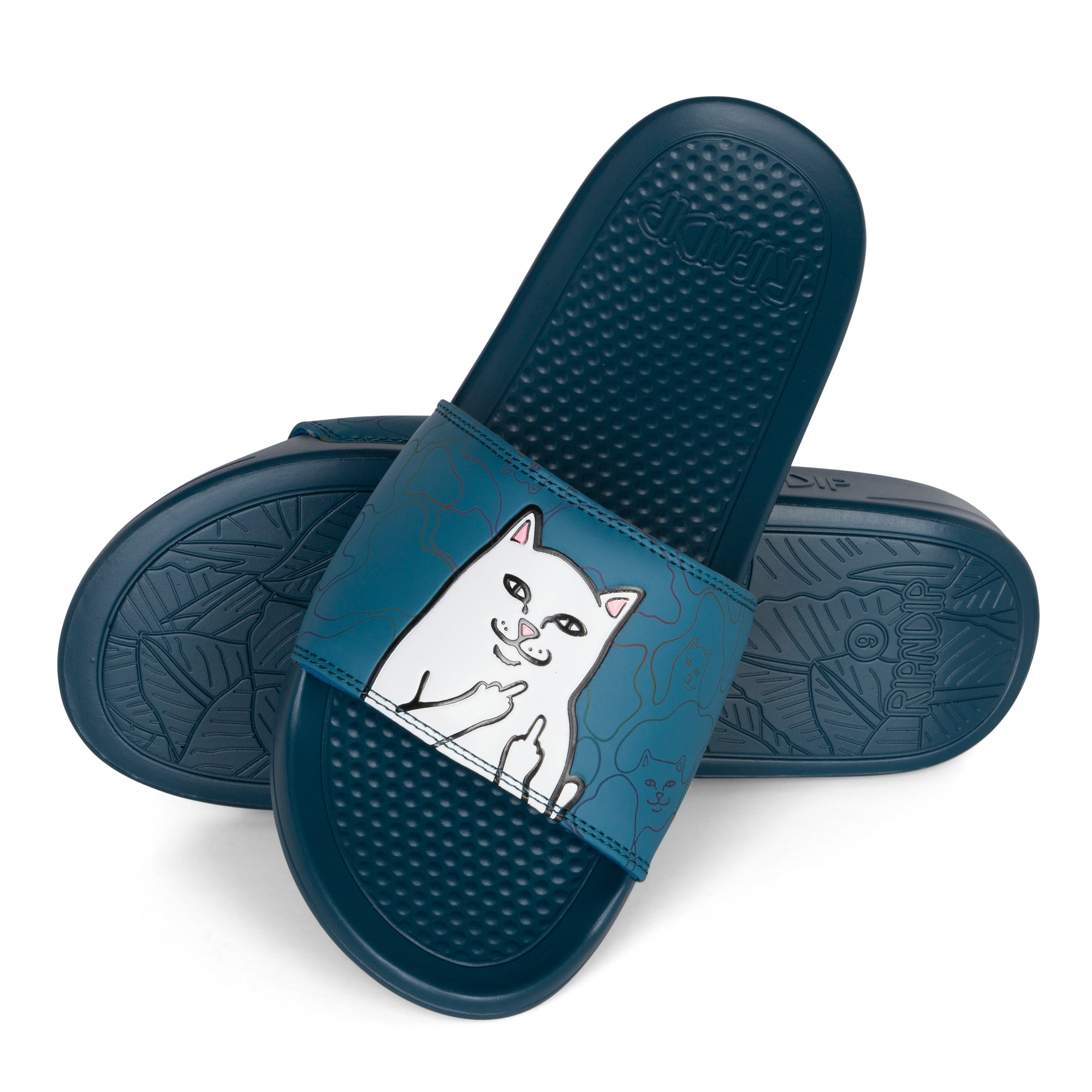  Lord Nermal Camo Slides (Navy)、mySite、merchandisen