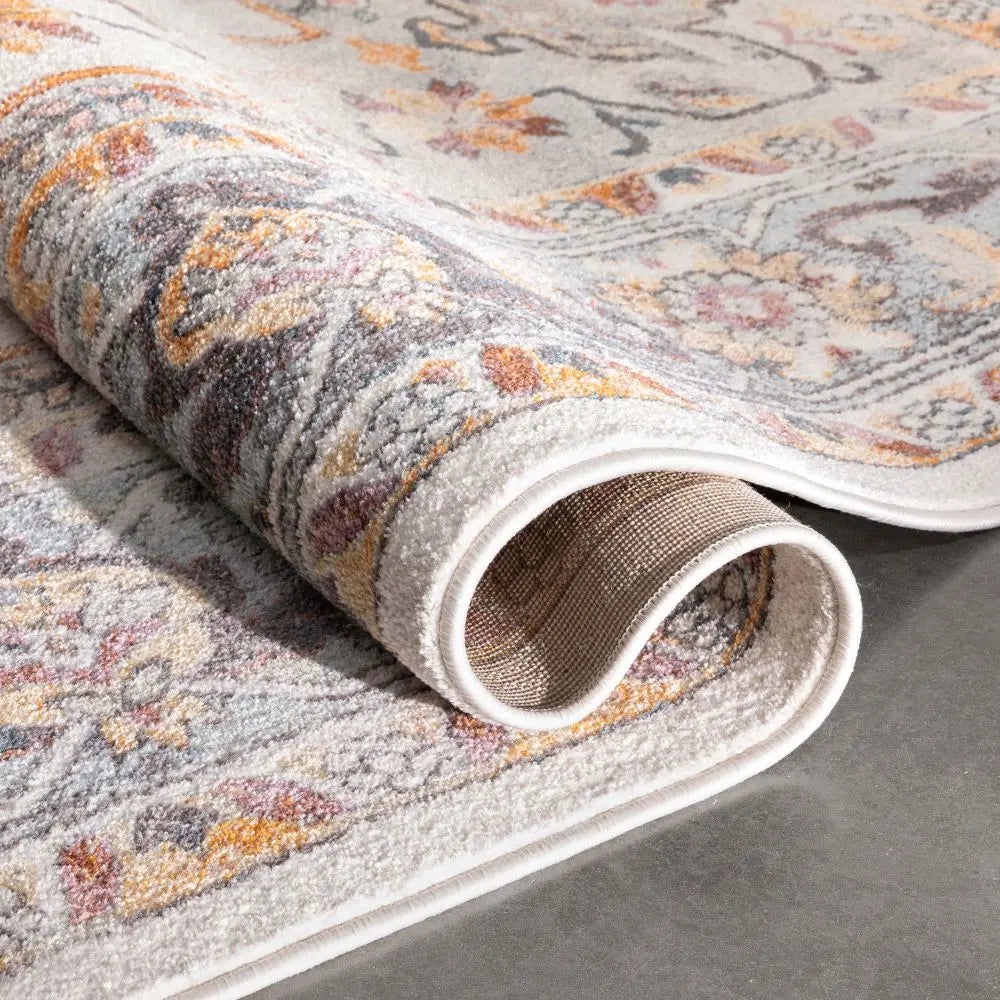 Carno Bohemian Eclectic Persian Beige Rug、mySite、gigharbornorthrealestate