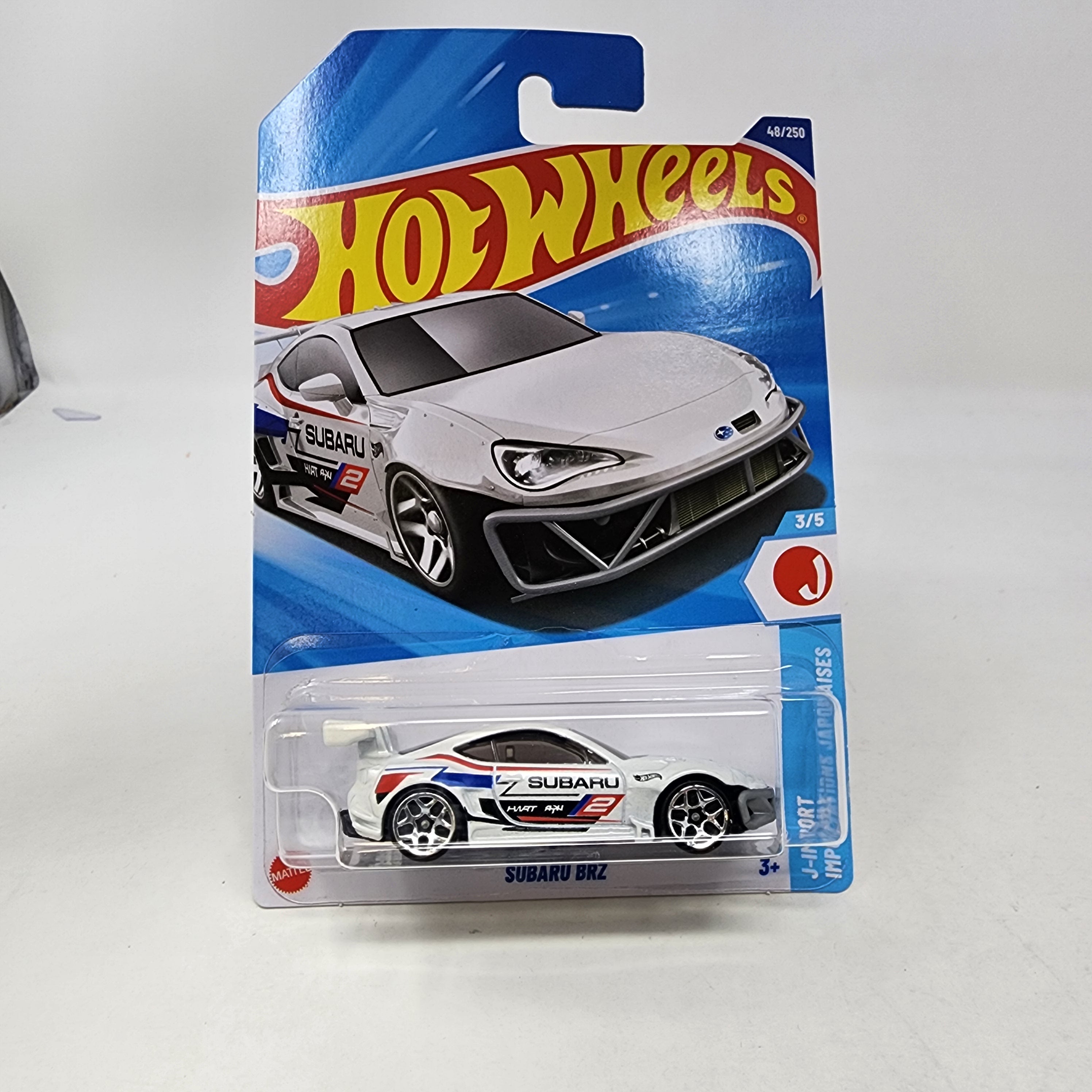 Subaru BRZ #48 * WHITE * 2025 Hot Wheels NEW! Case L、mySite、hgirdovlk