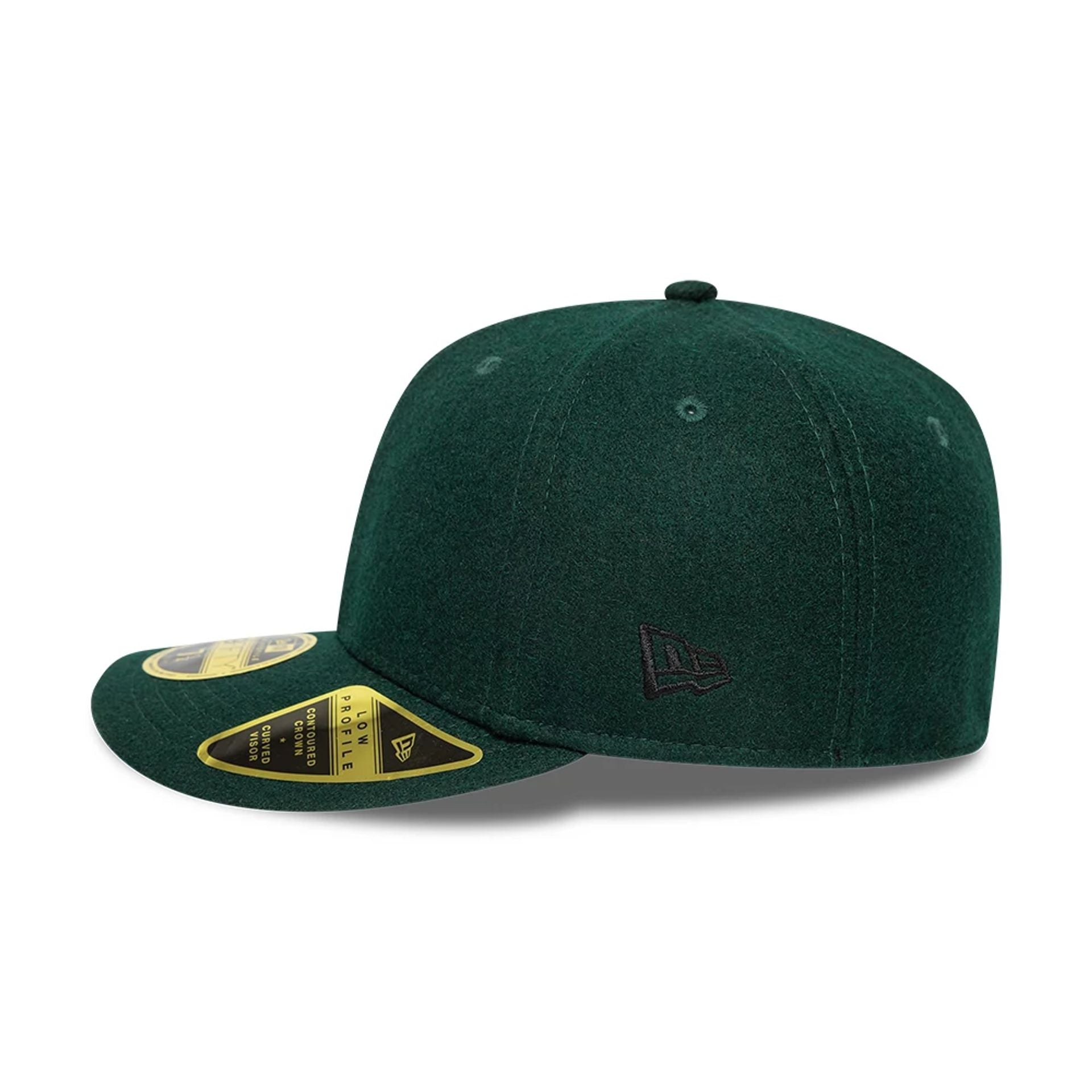 New Era Melton Wool Dark Green Low Profile 59FIFTY Fitted Cap、mySite、vikingsvslions