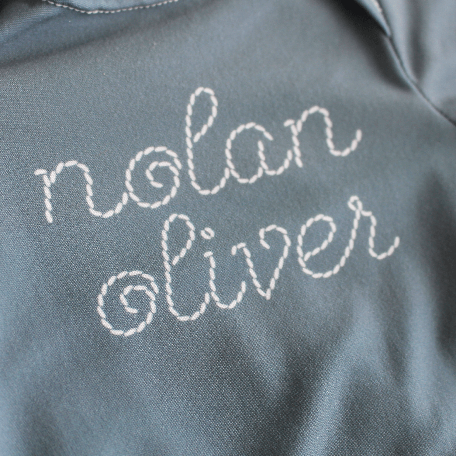  Personalized Stitched Newborn Baby Knot Gown | Ocean Blues、mySite、layawaytickets