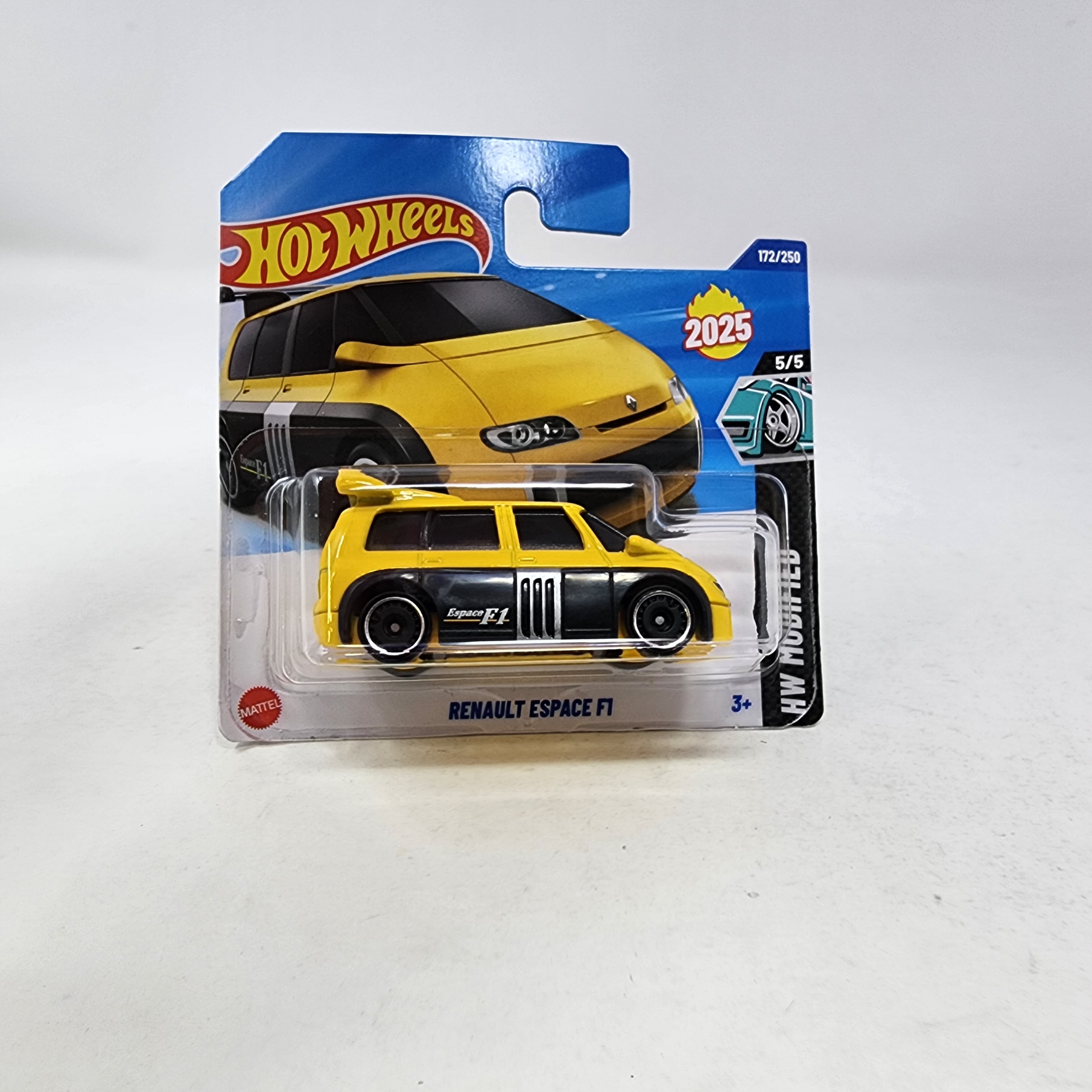 Renault Espace F1 #172 * Yellow * 2025 Hot Wheels NEW! J Case Short Card、mySite、hgirdovlk