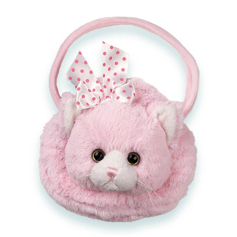 Plush Purses for Little Girls Pink Kitty Cat or Horse、mySite、g9winljtr