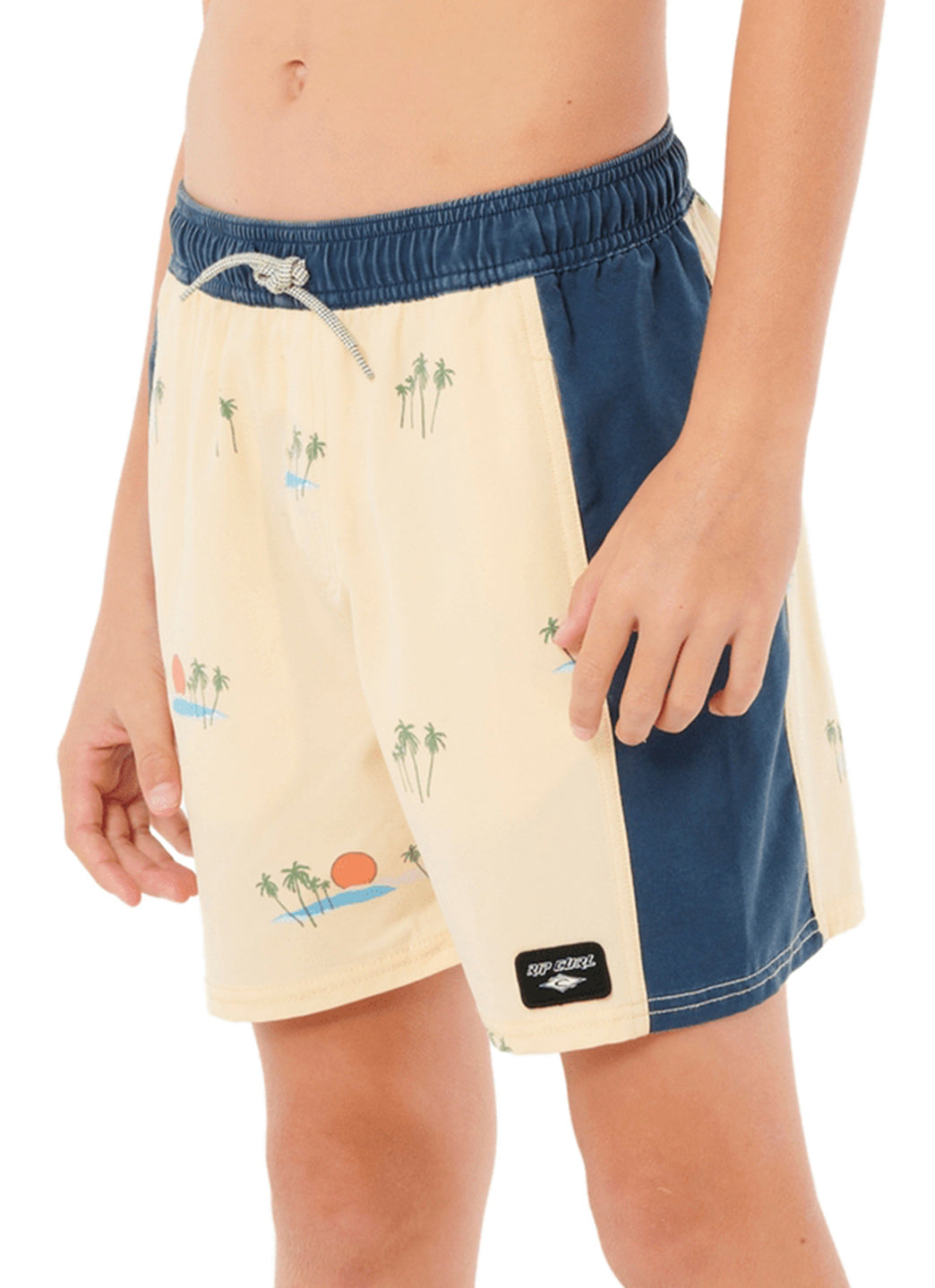 Rip Curl Boys' Sideways Volley Swim Trunks (Big Kid)、mySite、noshort