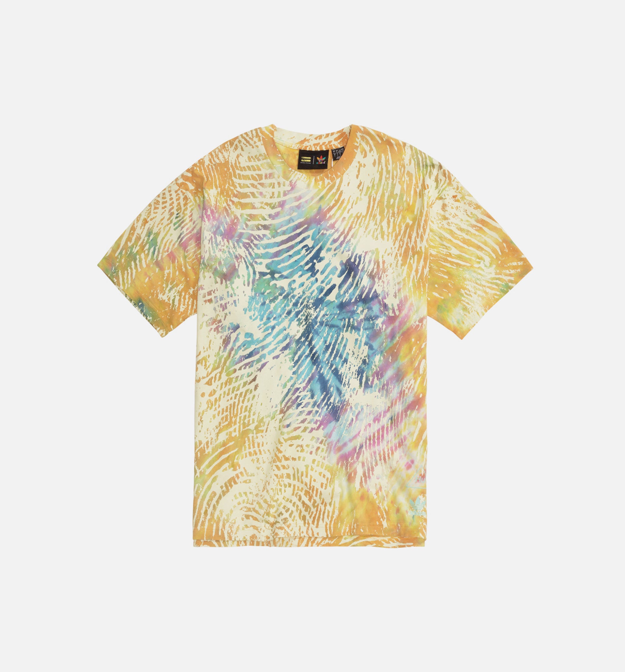 Pharrell Williams Basketball Mens T-Shirt - Multi-Color/Yellow/Blue、mySite、dreamappss