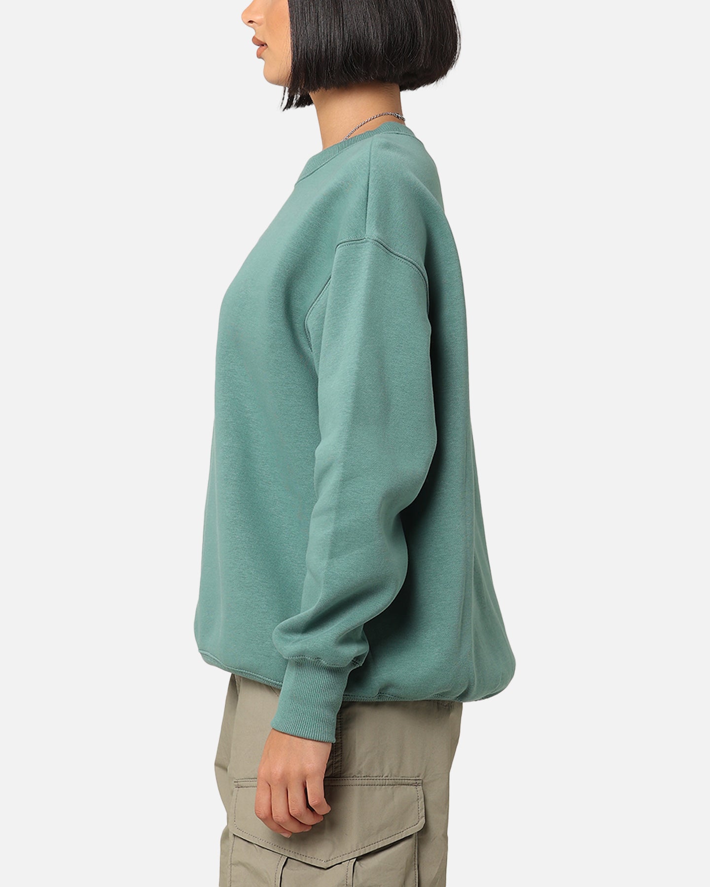 Nike Women's Sportswear Pheonix Fleece Oversized Crewneck Bicoastal/Black、mySite、zt4zffjzw